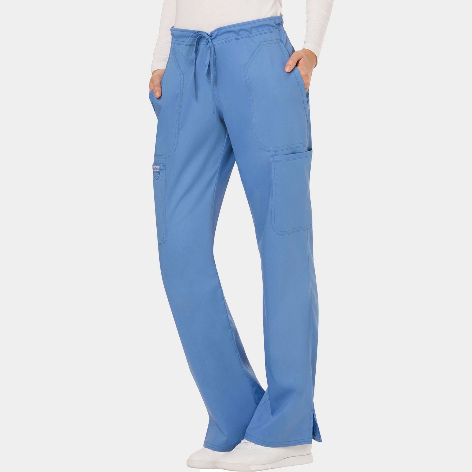 Mid Rise Moderate Flare Drawstring Pant Tall Length | WW120T