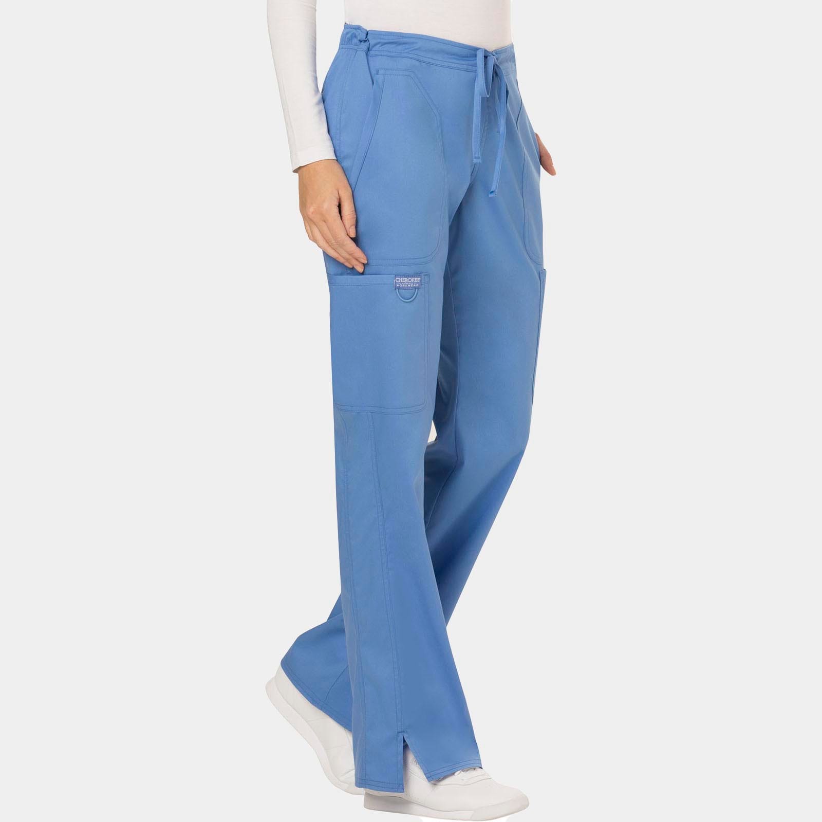 Mid Rise Moderate Flare Drawstring Pant Regular Length |  WW120