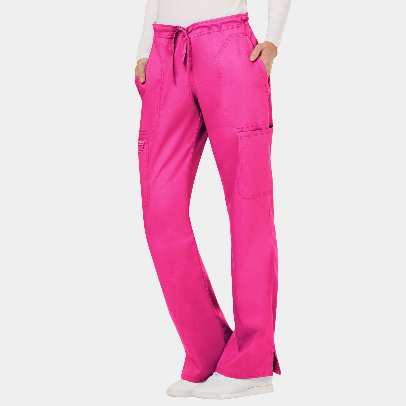 Mid Rise Moderate Flare Drawstring Pant Regular Length |  WW120