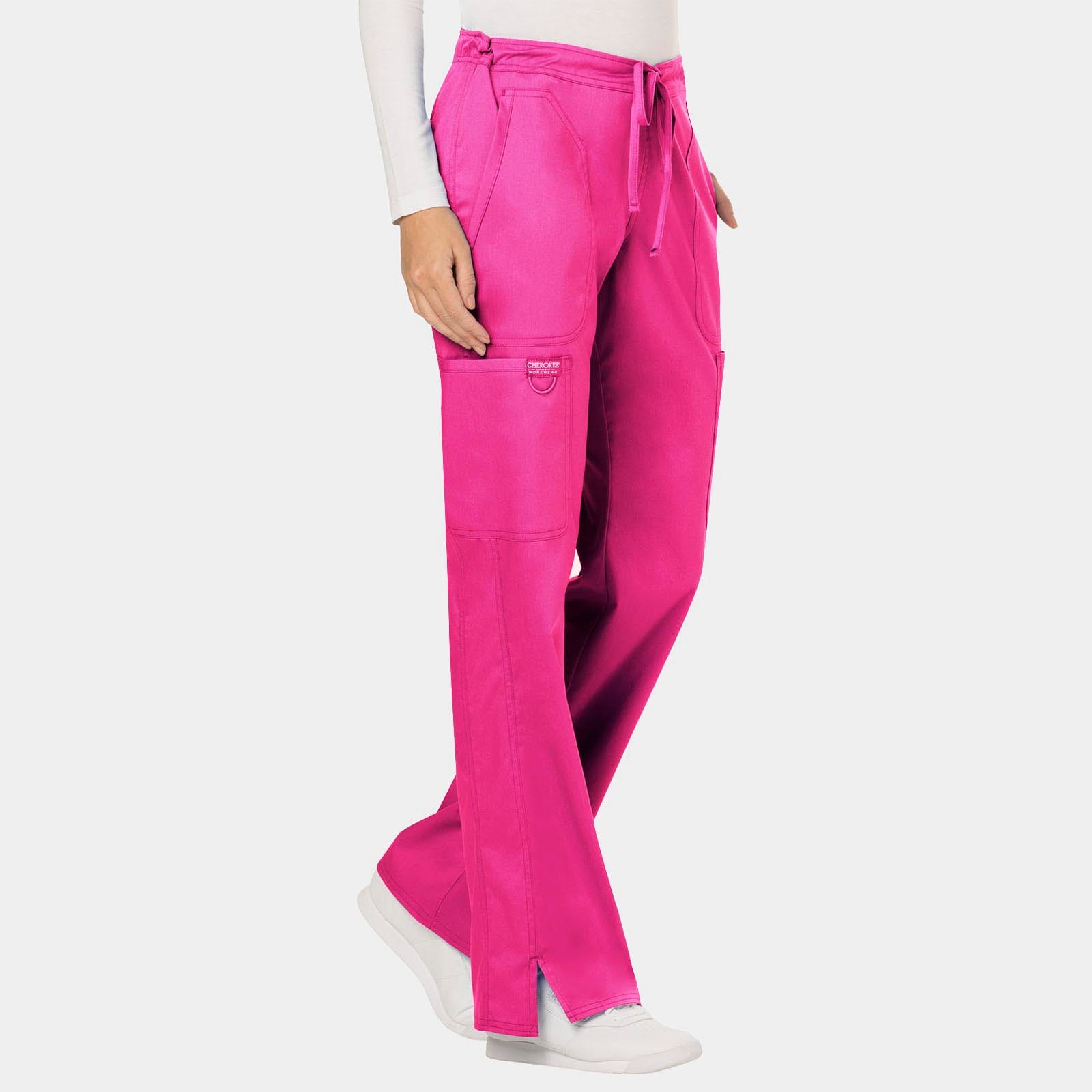 Mid Rise Moderate Flare Drawstring Pant Tall Length | WW120T