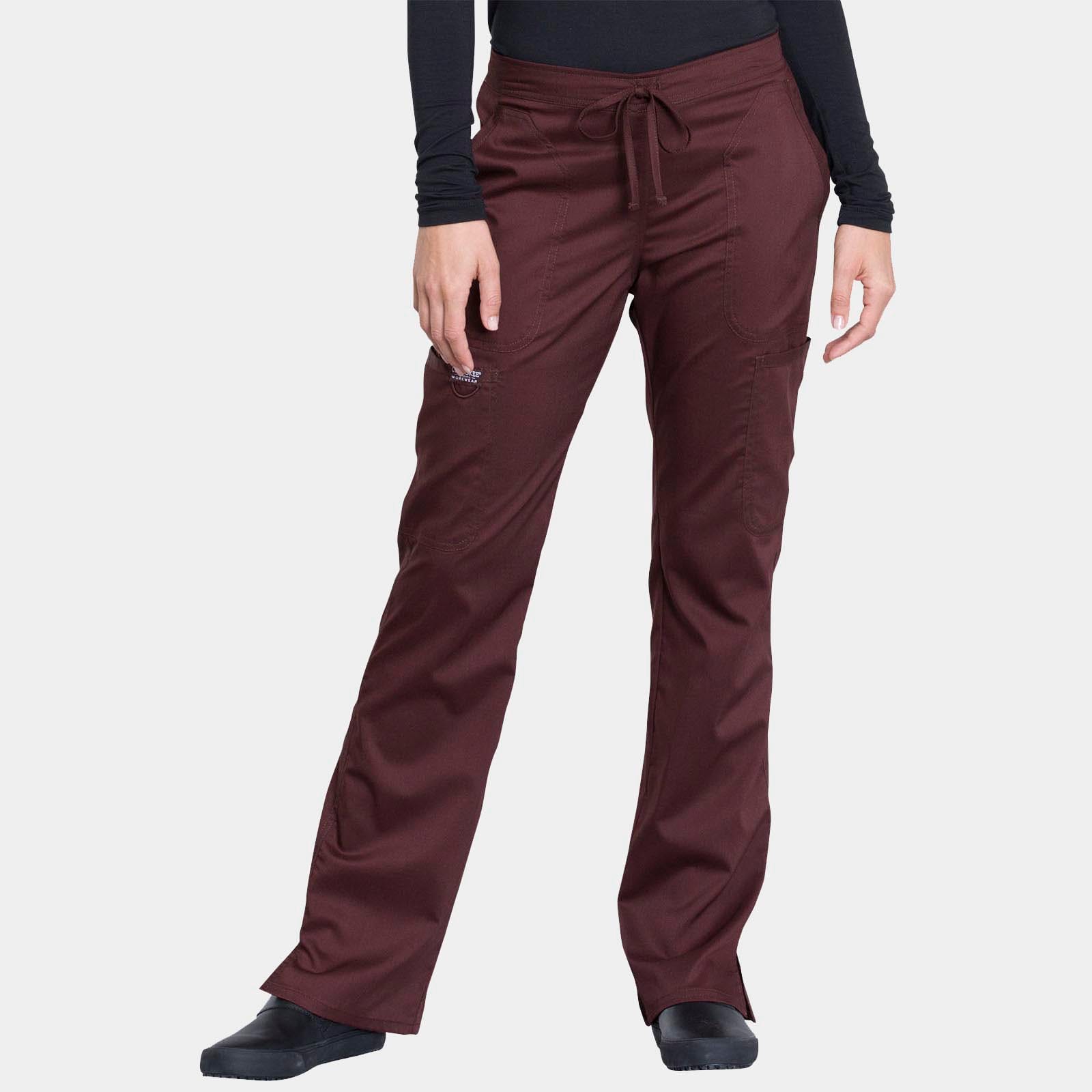Mid Rise Moderate Flare Drawstring Pant Regular Length |  WW120