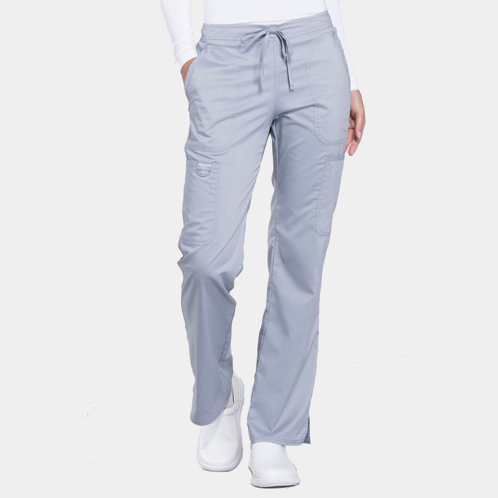 Mid Rise Moderate Flare Drawstring Pant Regular Length |  WW120