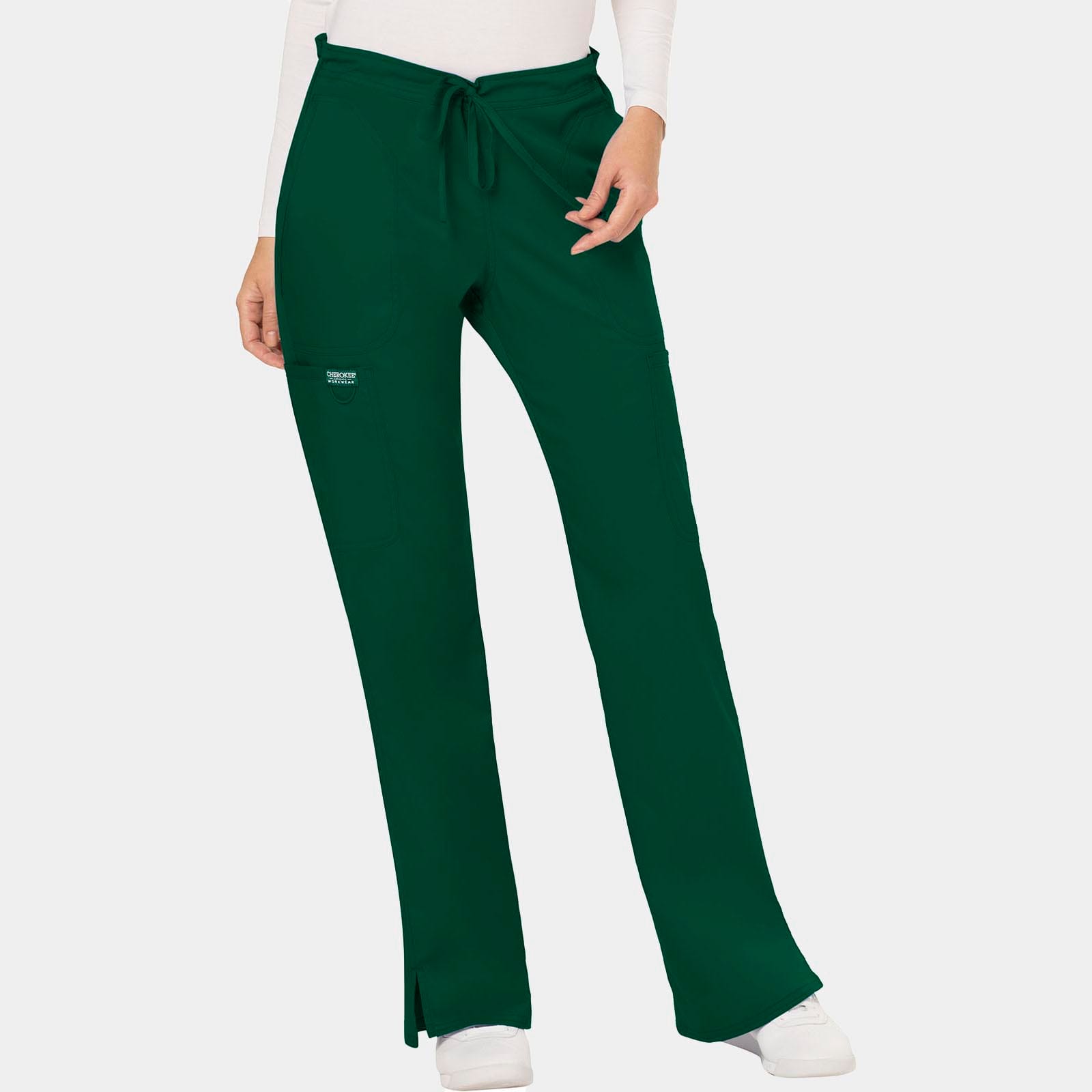 Mid Rise Moderate Flare Drawstring Pant Tall Length | WW120T