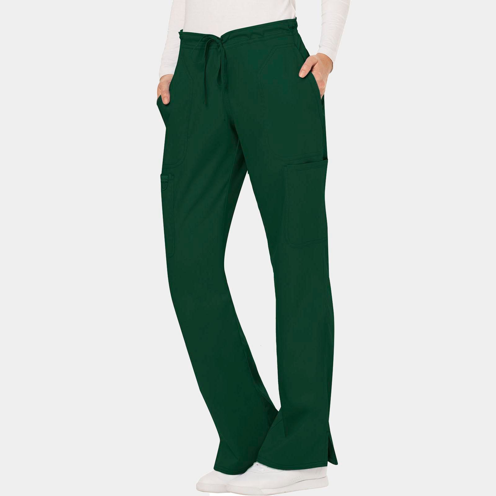 Mid Rise Moderate Flare Drawstring Pant Regular Length |  WW120