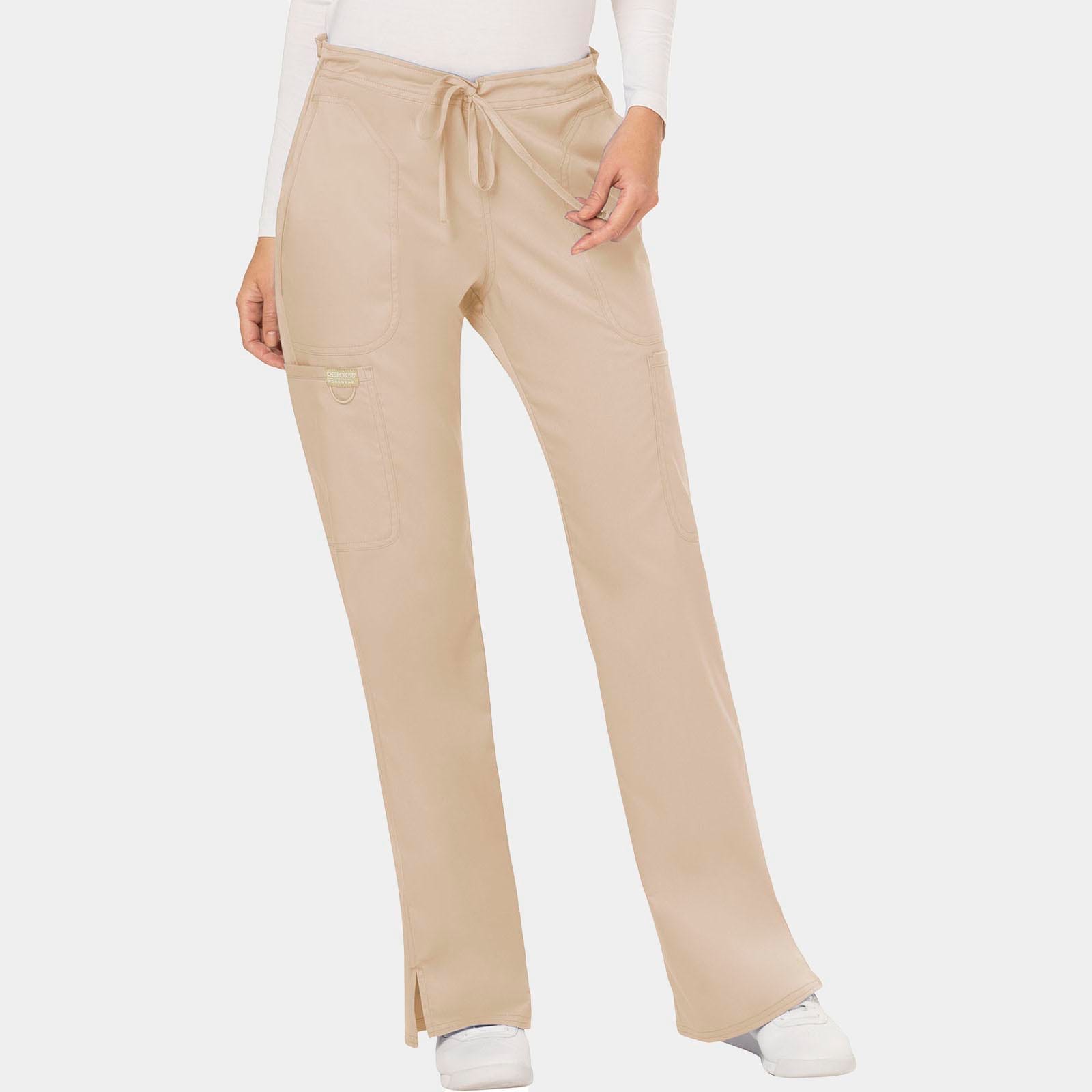 Mid Rise Moderate Flare Drawstring Pant Tall Length | WW120T