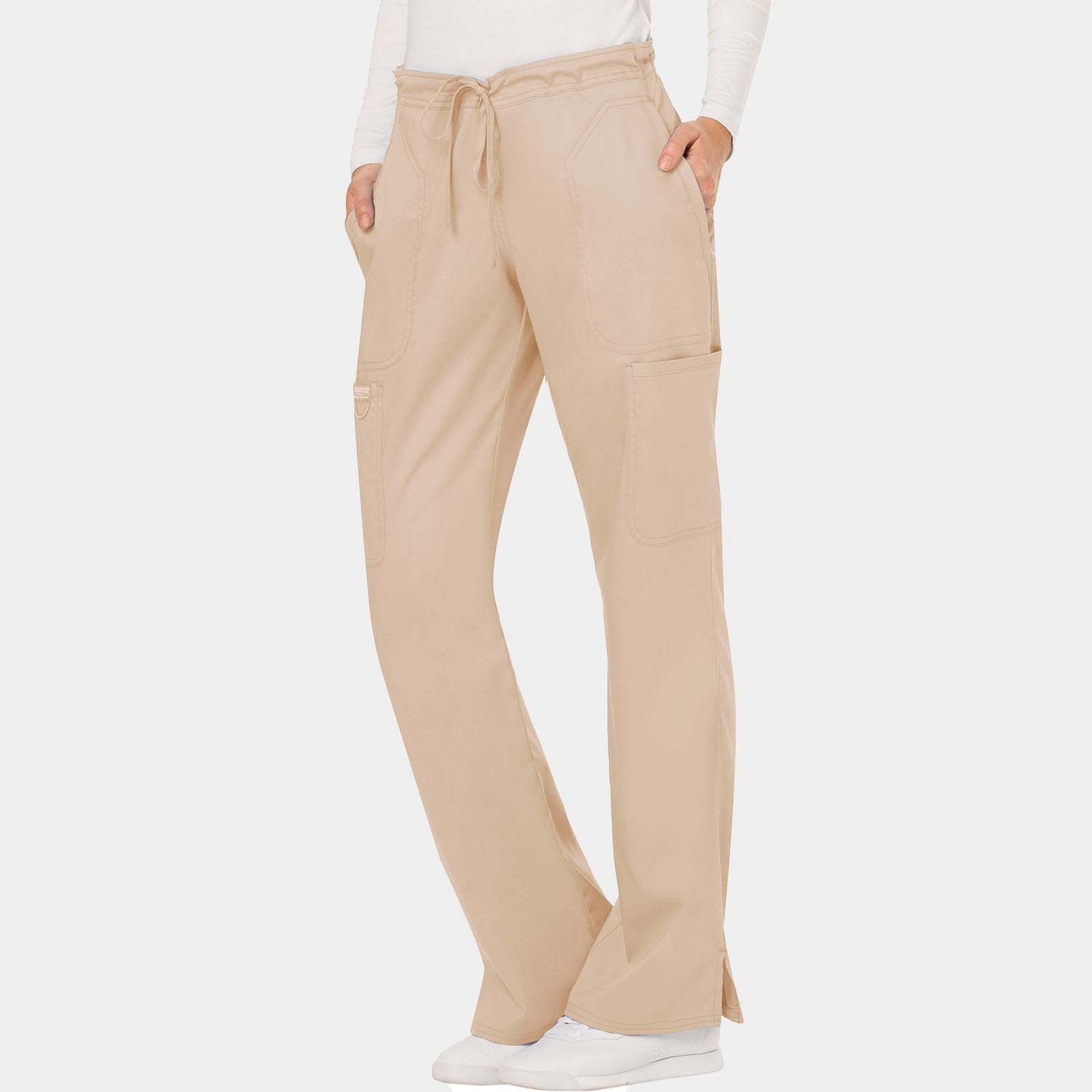 Mid Rise Moderate Flare Drawstring Pant Regular Length |  WW120