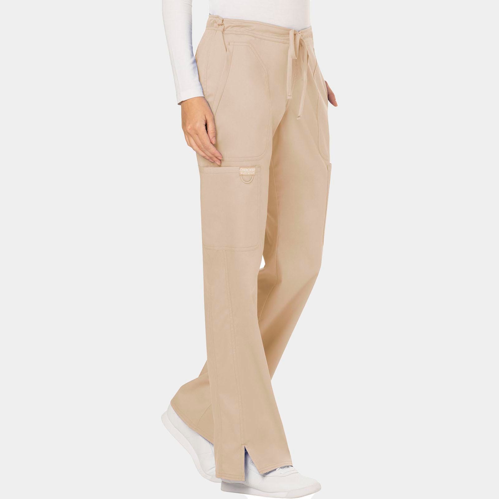 Mid Rise Moderate Flare Drawstring Pant Tall Length | WW120T