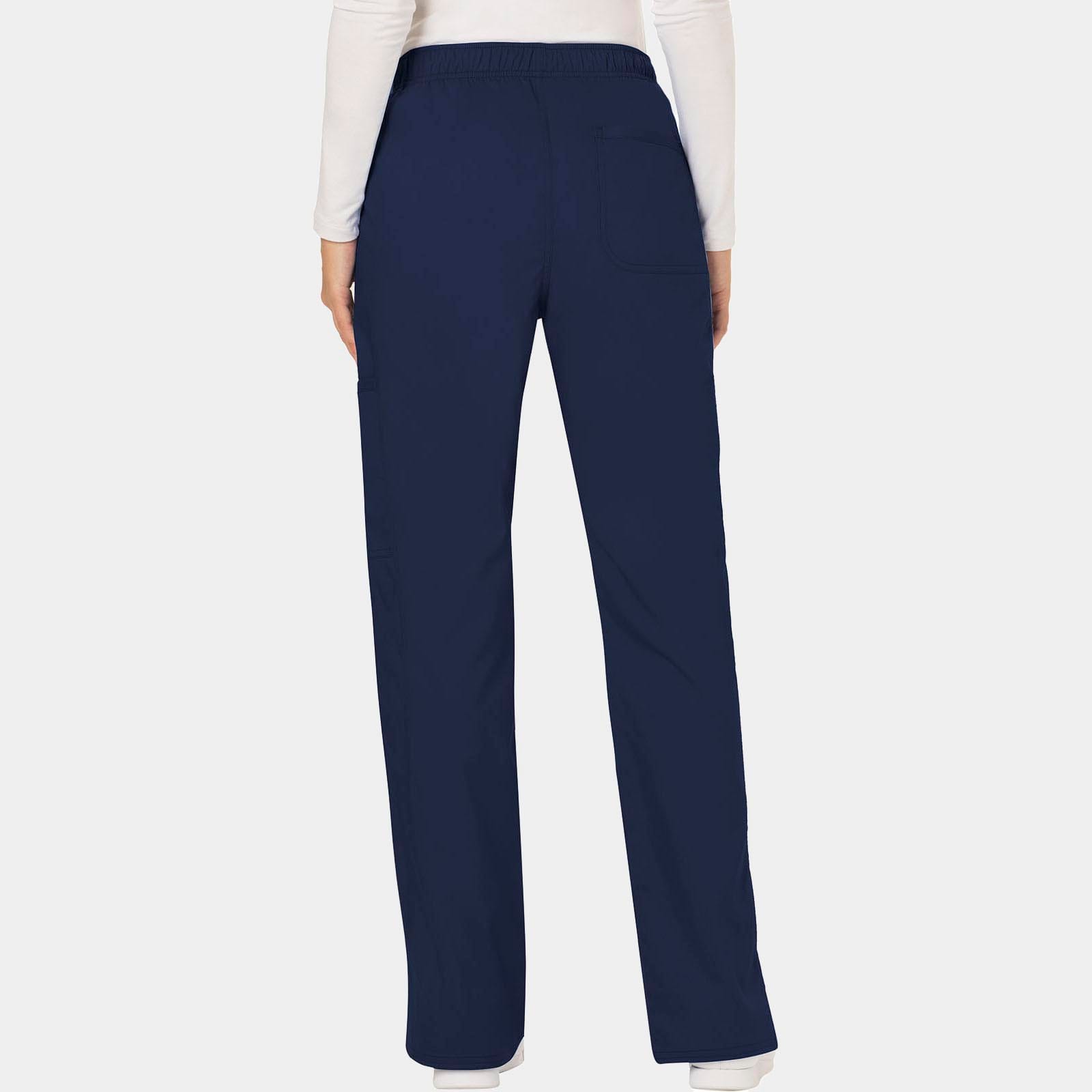 Mid Rise Moderate Flare Drawstring Pant Regular Length |  WW120
