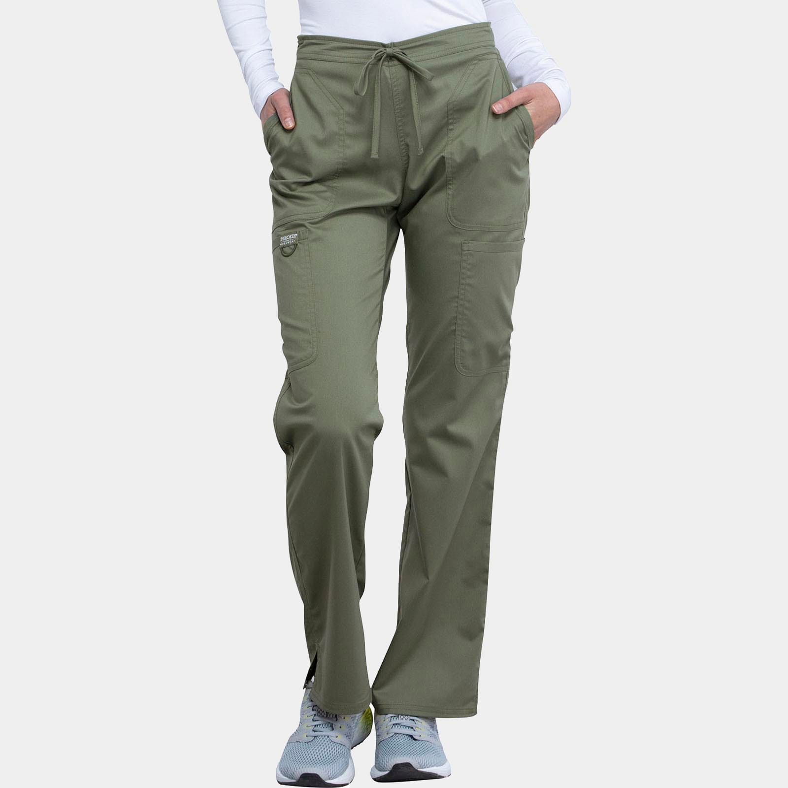Mid Rise Moderate Flare Drawstring Pant Tall Length | WW120T