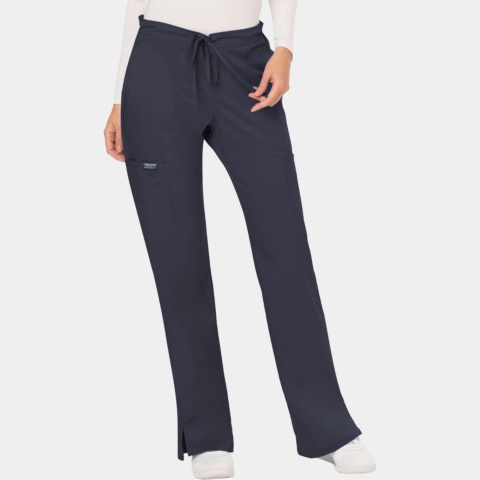 Mid Rise Moderate Flare Drawstring Pant Regular Length |  WW120
