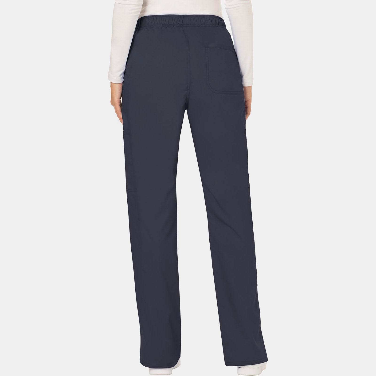 Mid Rise Moderate Flare Drawstring Pant Regular Length |  WW120