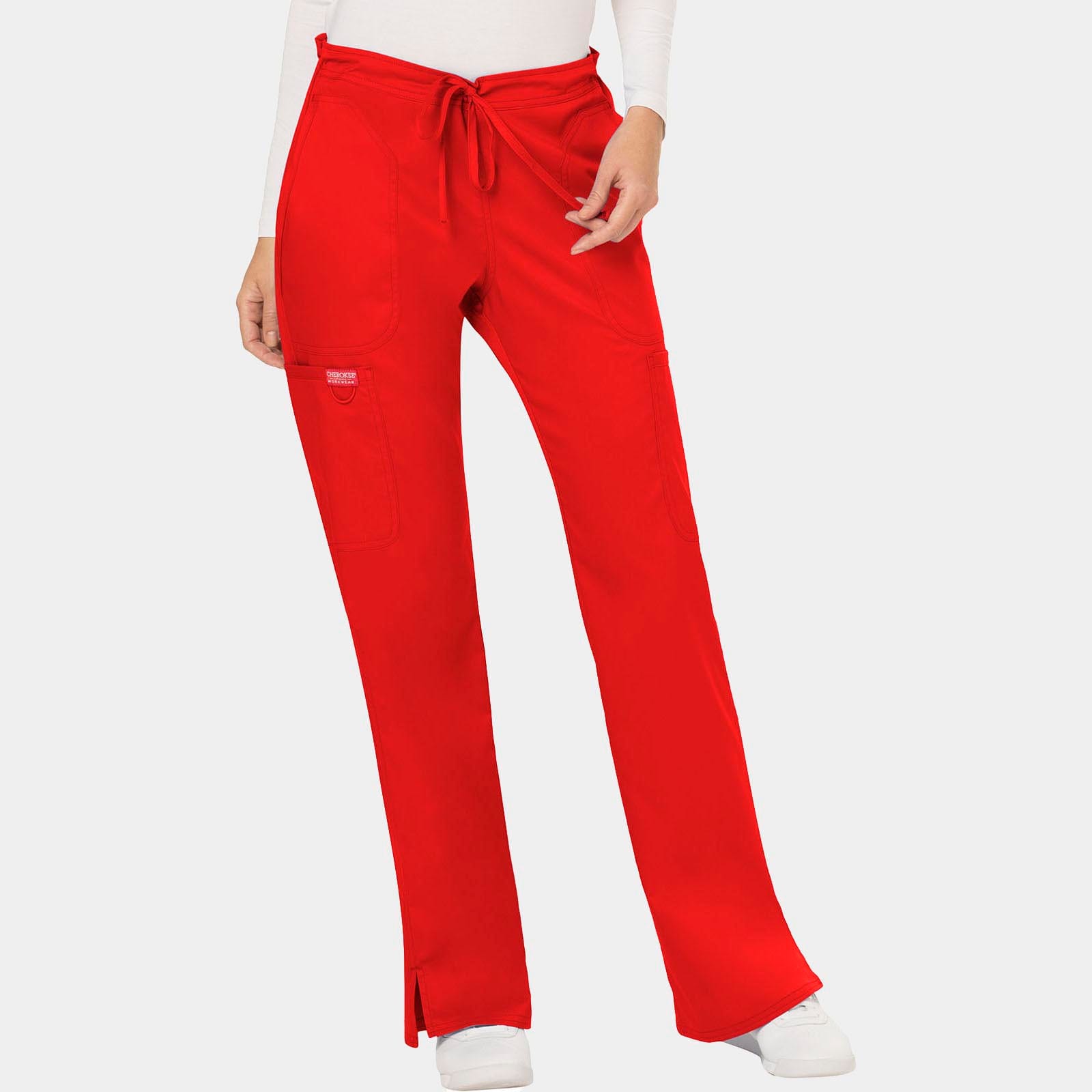 Mid Rise Moderate Flare Drawstring Pant Regular Length |  WW120