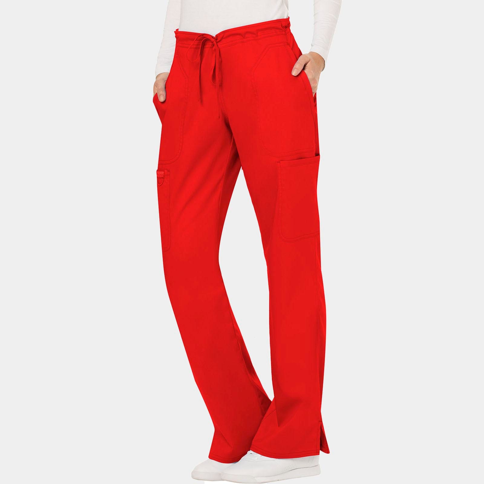 Mid Rise Moderate Flare Drawstring Pant Regular Length |  WW120