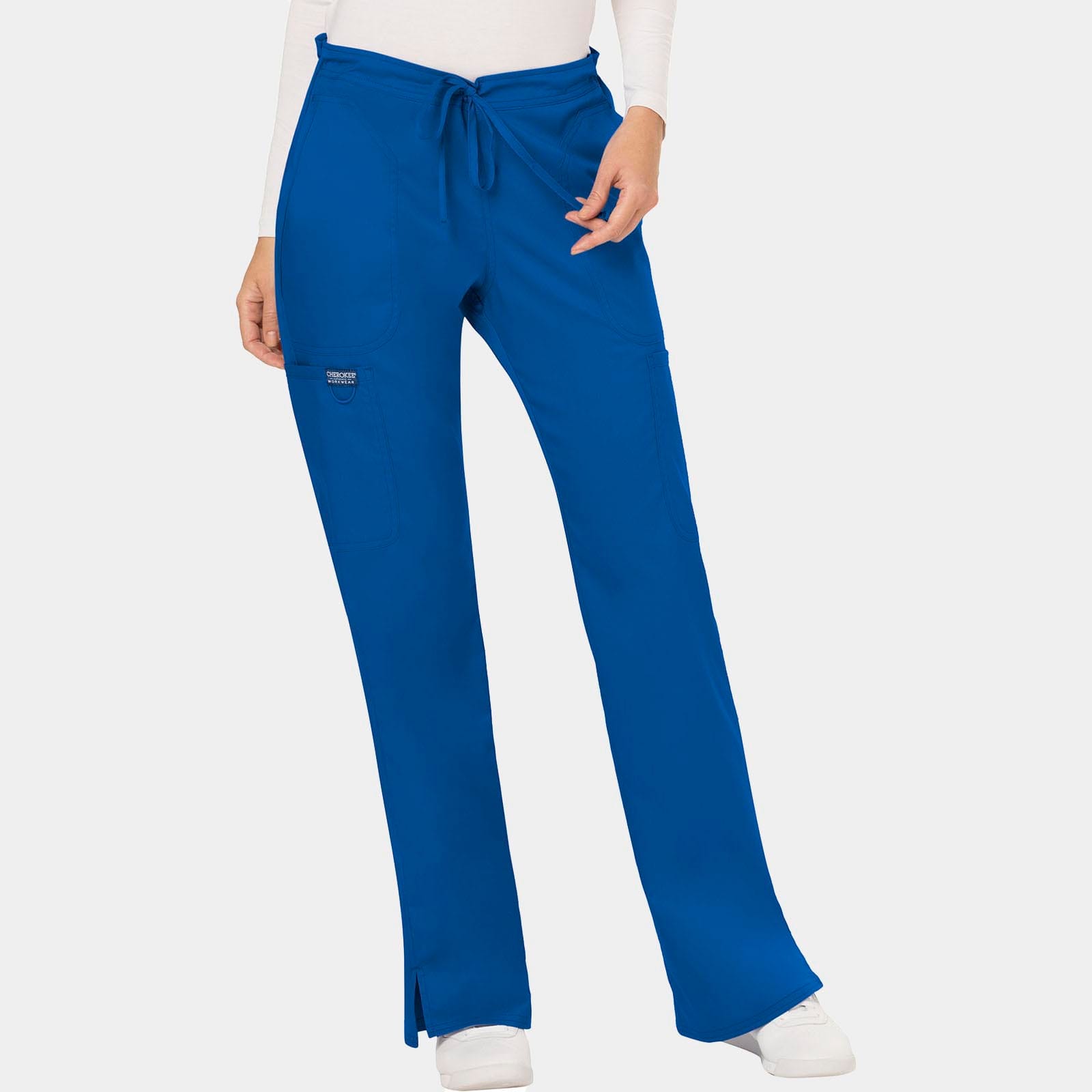 Mid Rise Moderate Flare Drawstring Pant Tall Length | WW120T