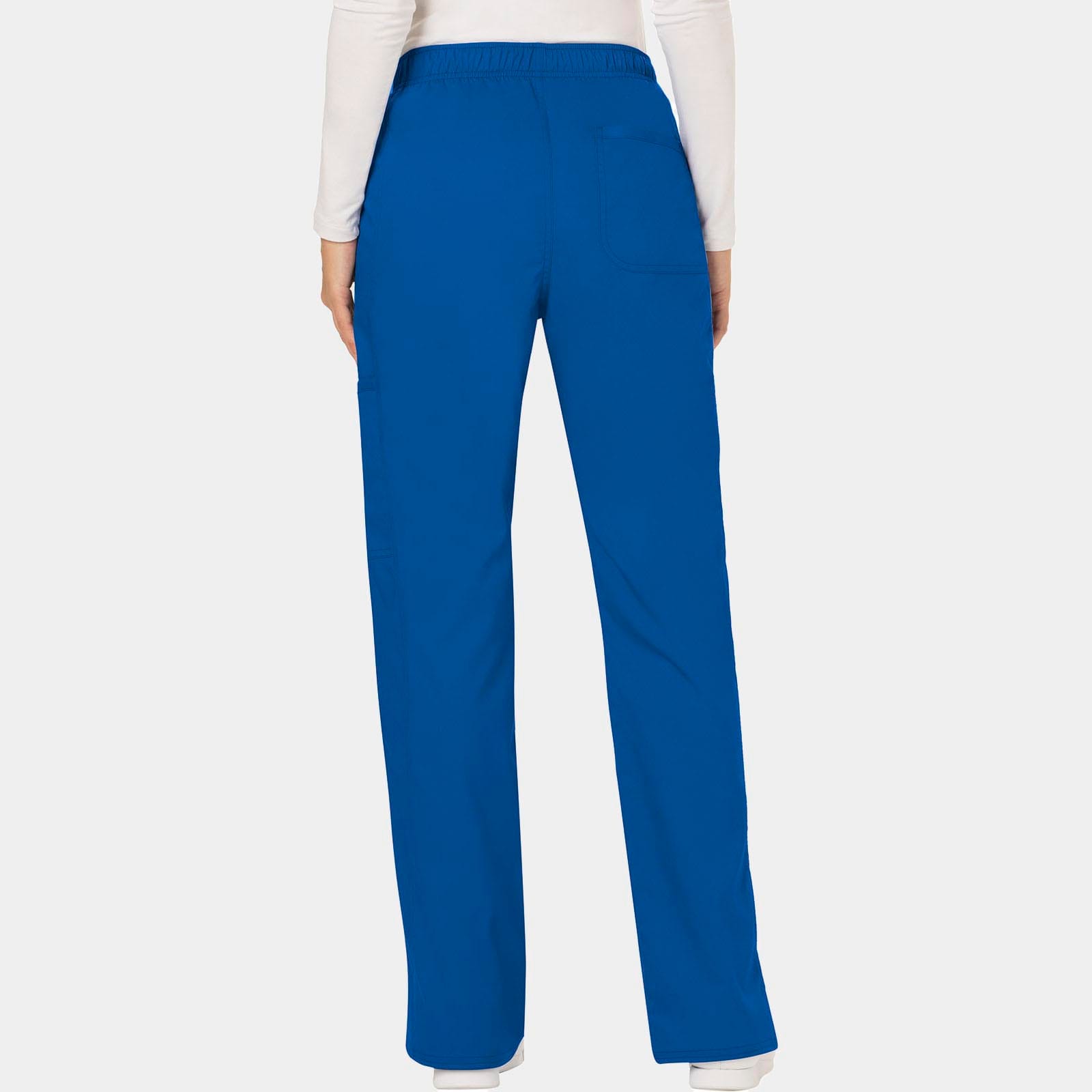 Mid Rise Moderate Flare Drawstring Pant Regular Length |  WW120
