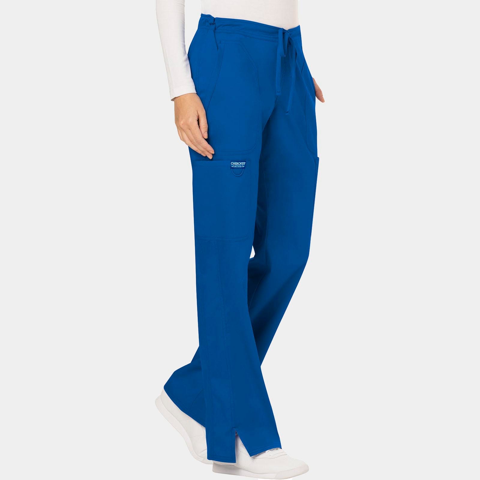 Mid Rise Moderate Flare Drawstring Pant Regular Length |  WW120