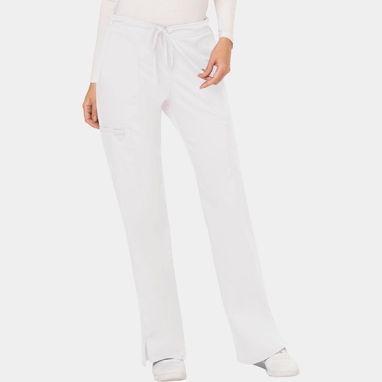 Mid Rise Moderate Flare Drawstring Pant Tall Length | WW120T