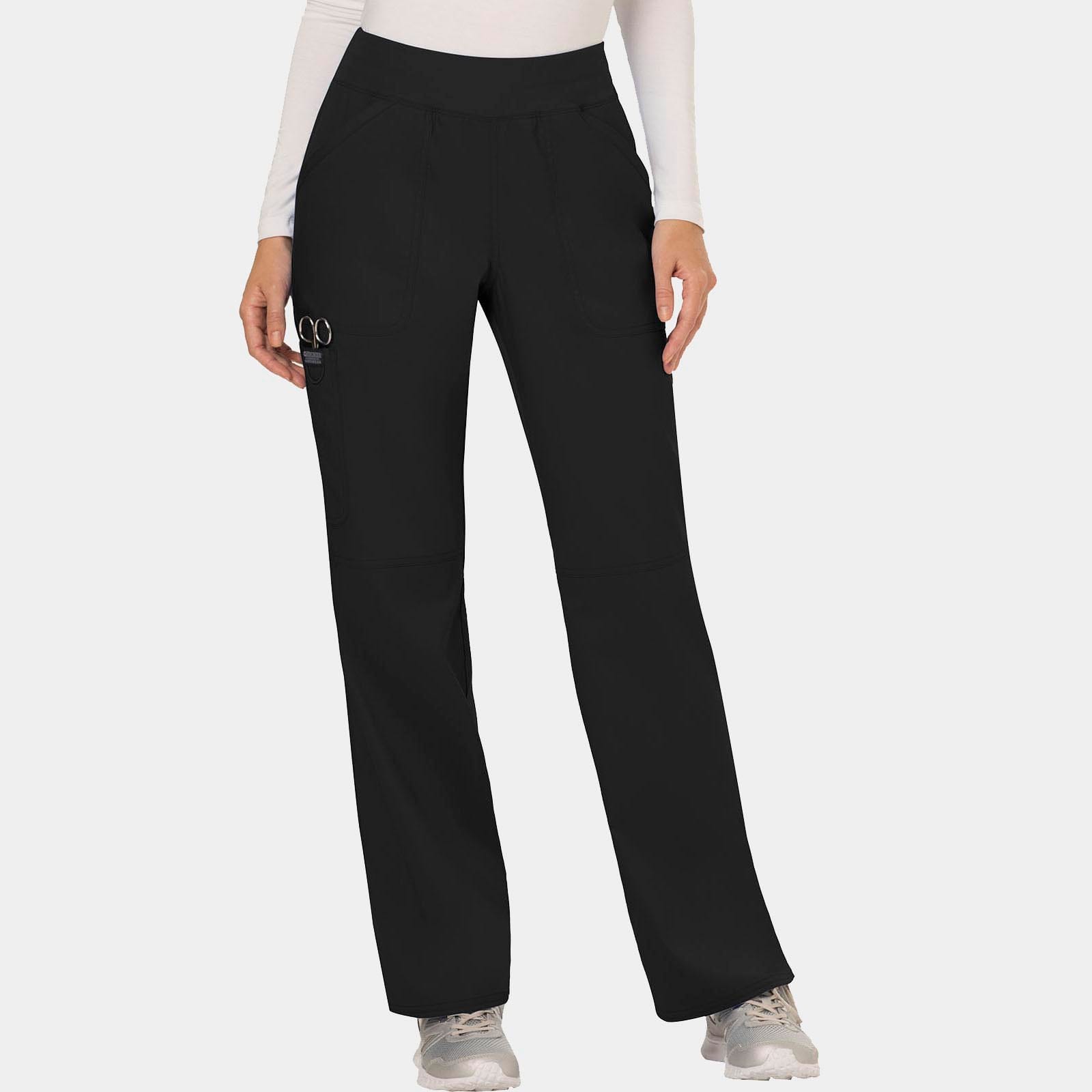 Mid Rise Straight Leg Pull-on Pant Petite Length | WW110P