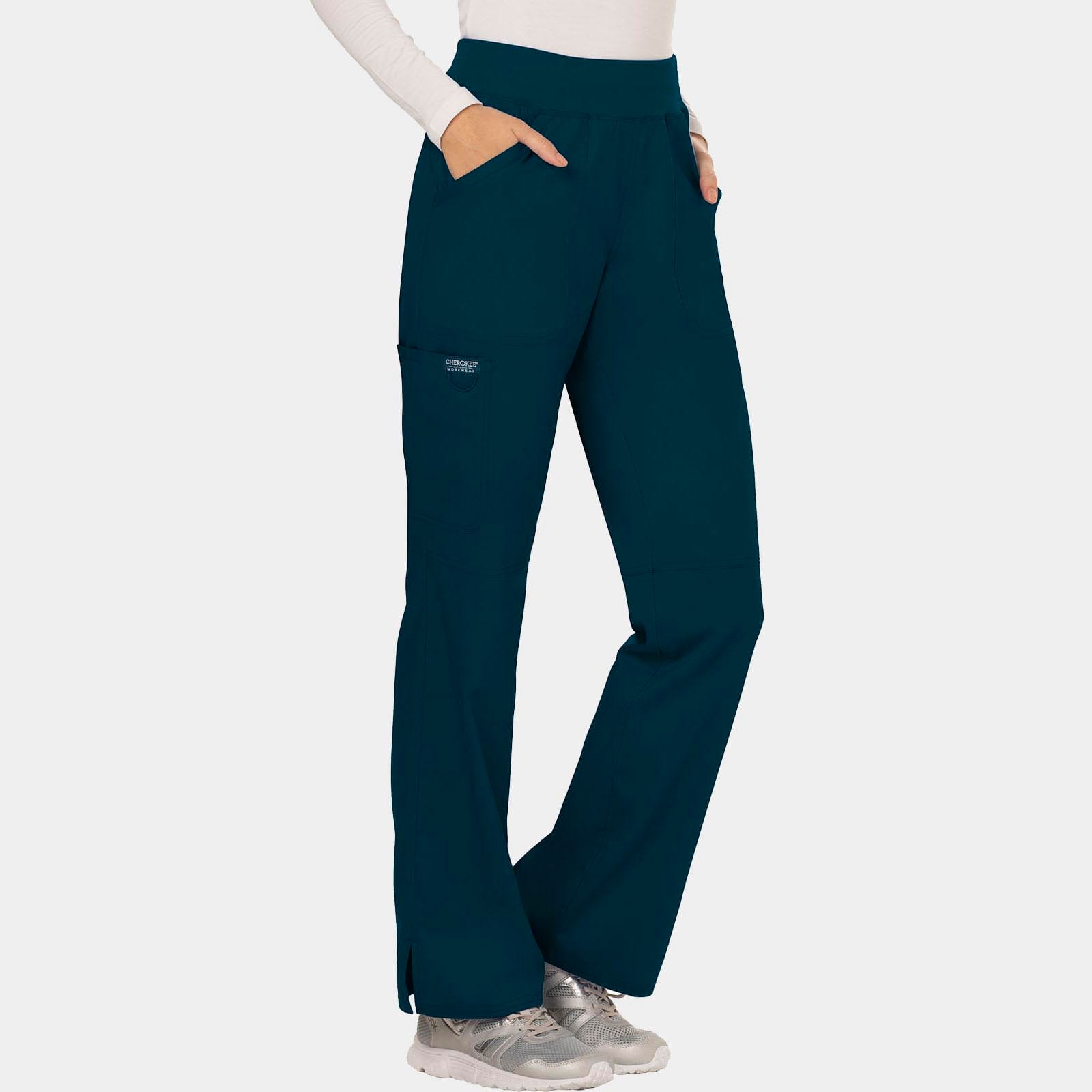 Mid Rise Straight Leg Pull-on Pant Tall Length | WW110T