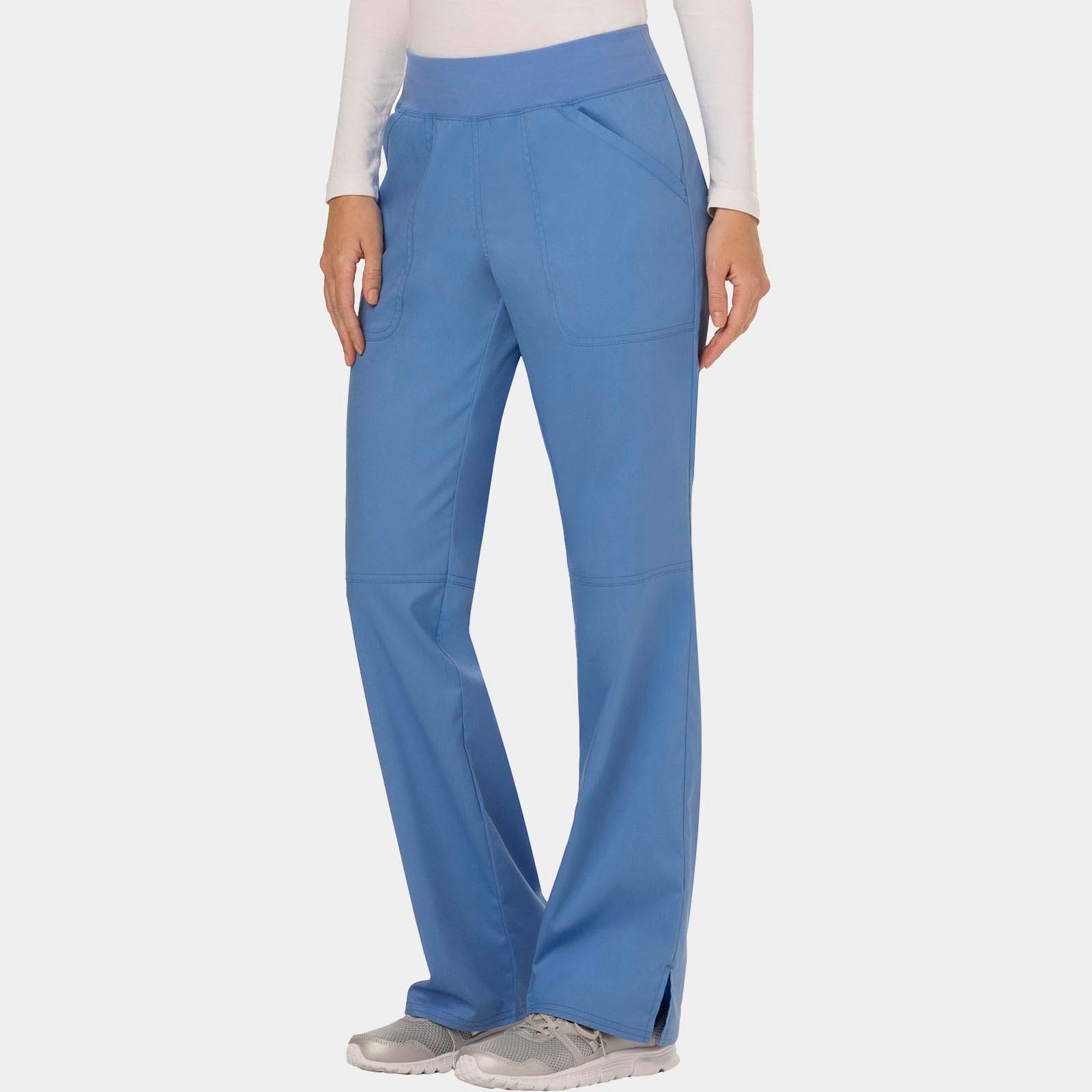 Mid Rise Straight Leg Pull-on Pant Regular Length| WW110