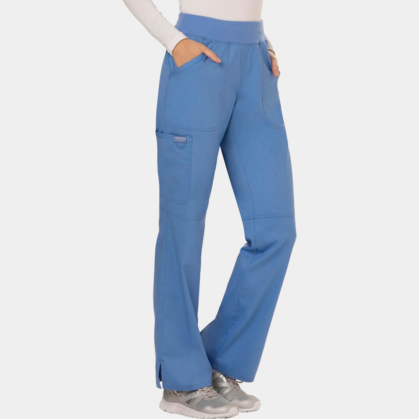 Mid Rise Straight Leg Pull-on Pant Tall Length | WW110T