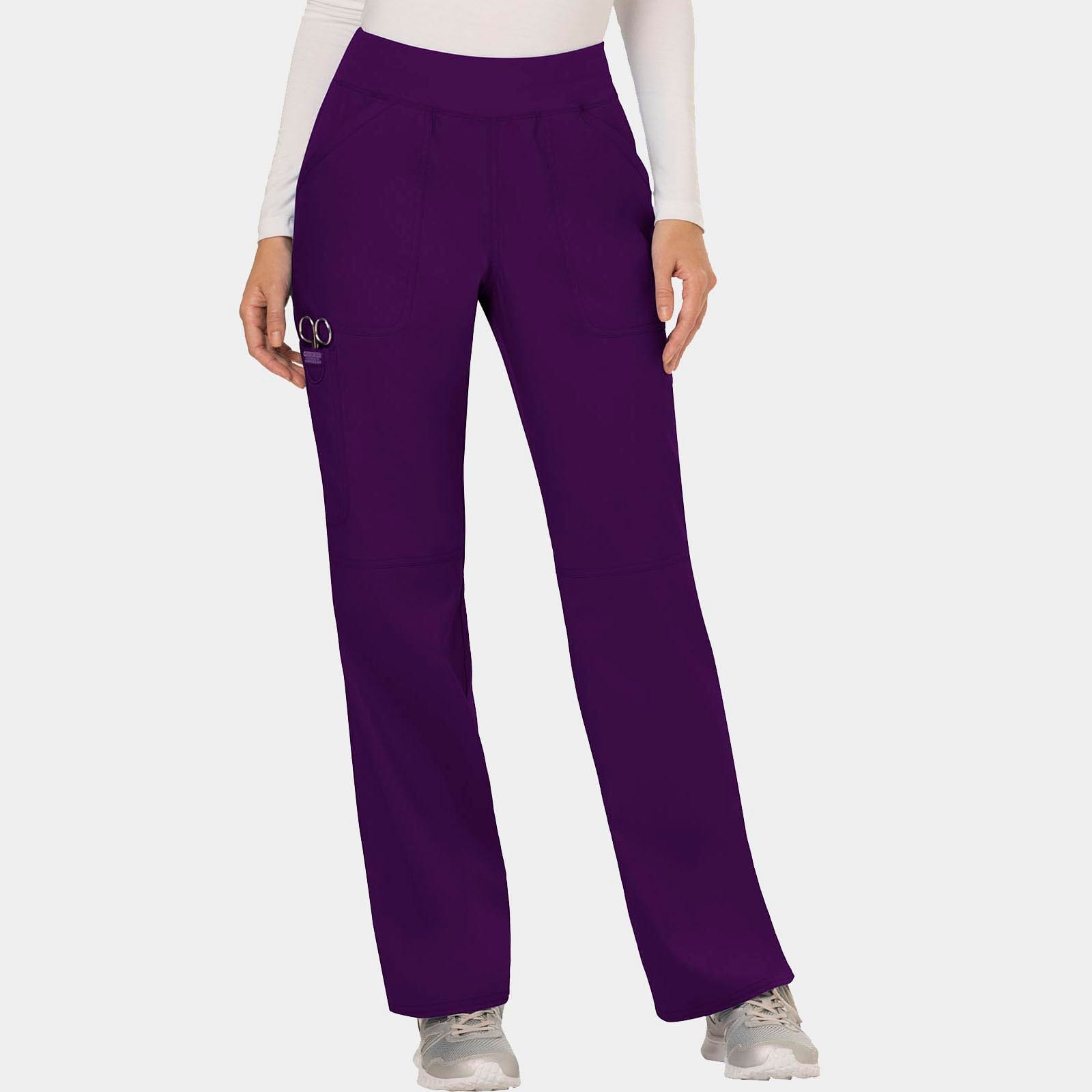 Mid Rise Straight Leg Pull-on Pant Regular Length| WW110