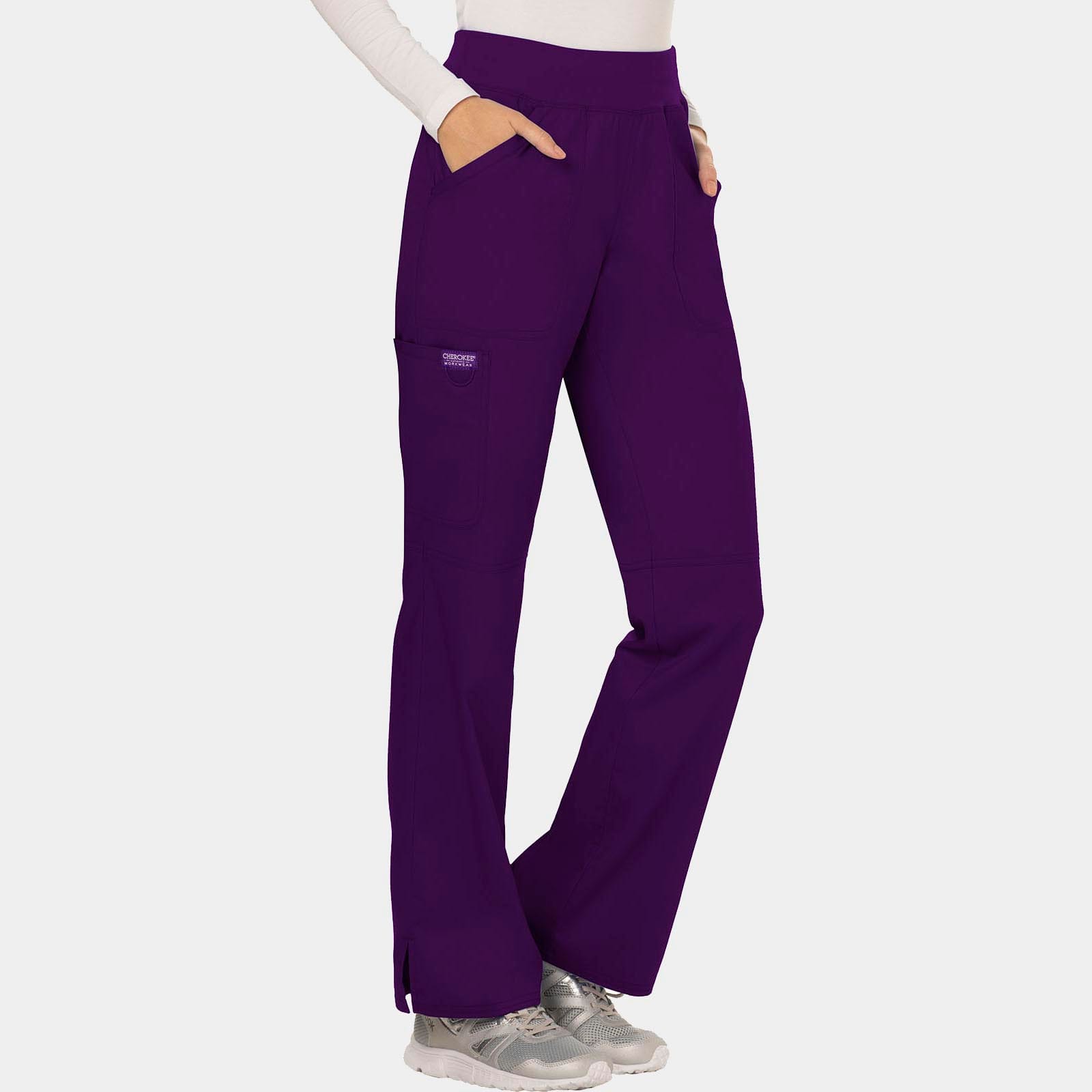 Mid Rise Straight Leg Pull-on Pant Petite Length | WW110P