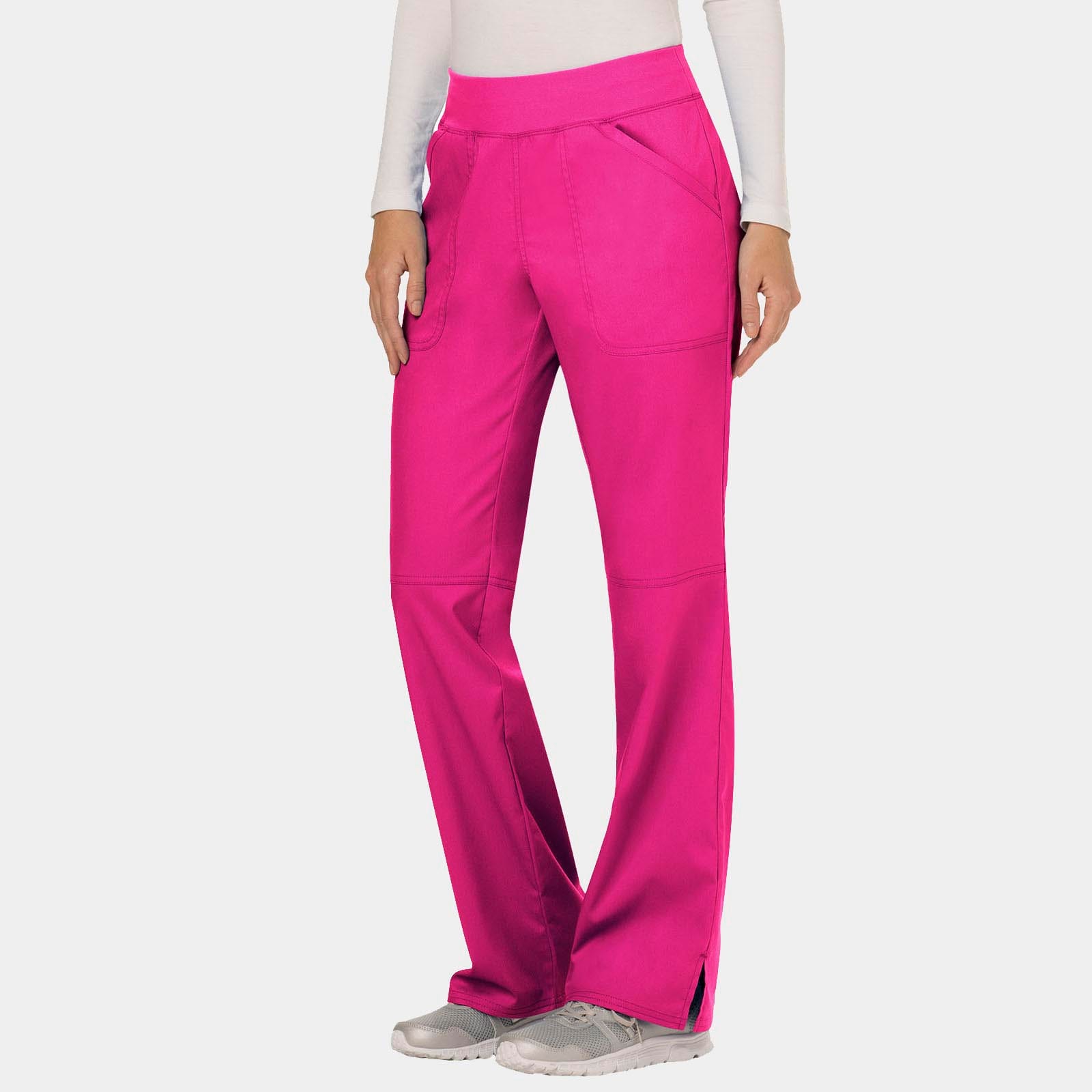 Mid Rise Straight Leg Pull-on Pant Petite Length | WW110P