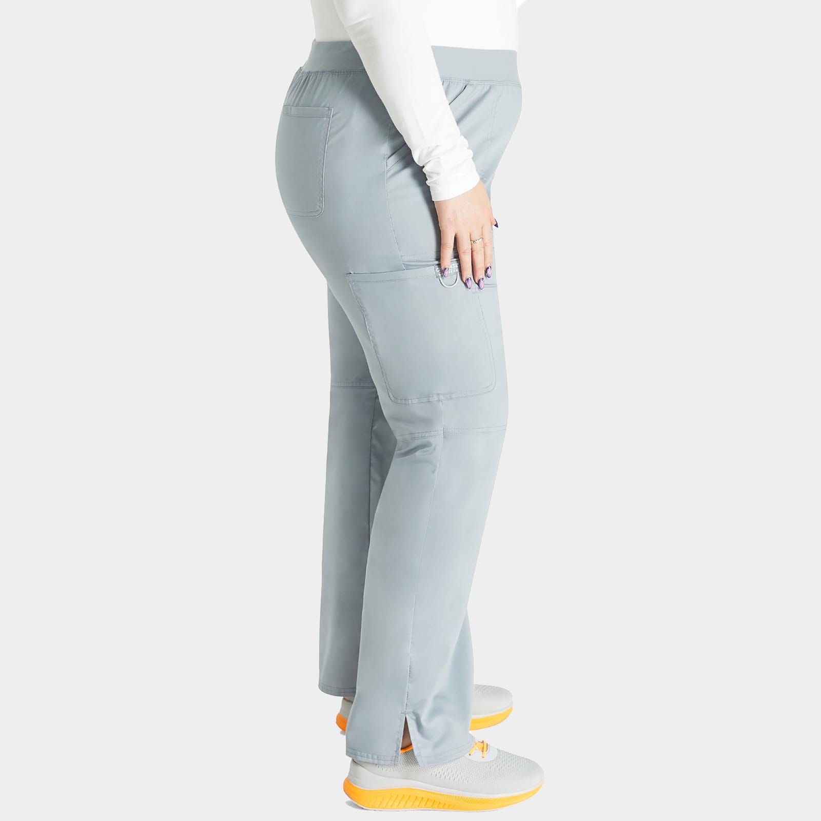 Mid Rise Straight Leg Pull-on Pant Regular Length| WW110