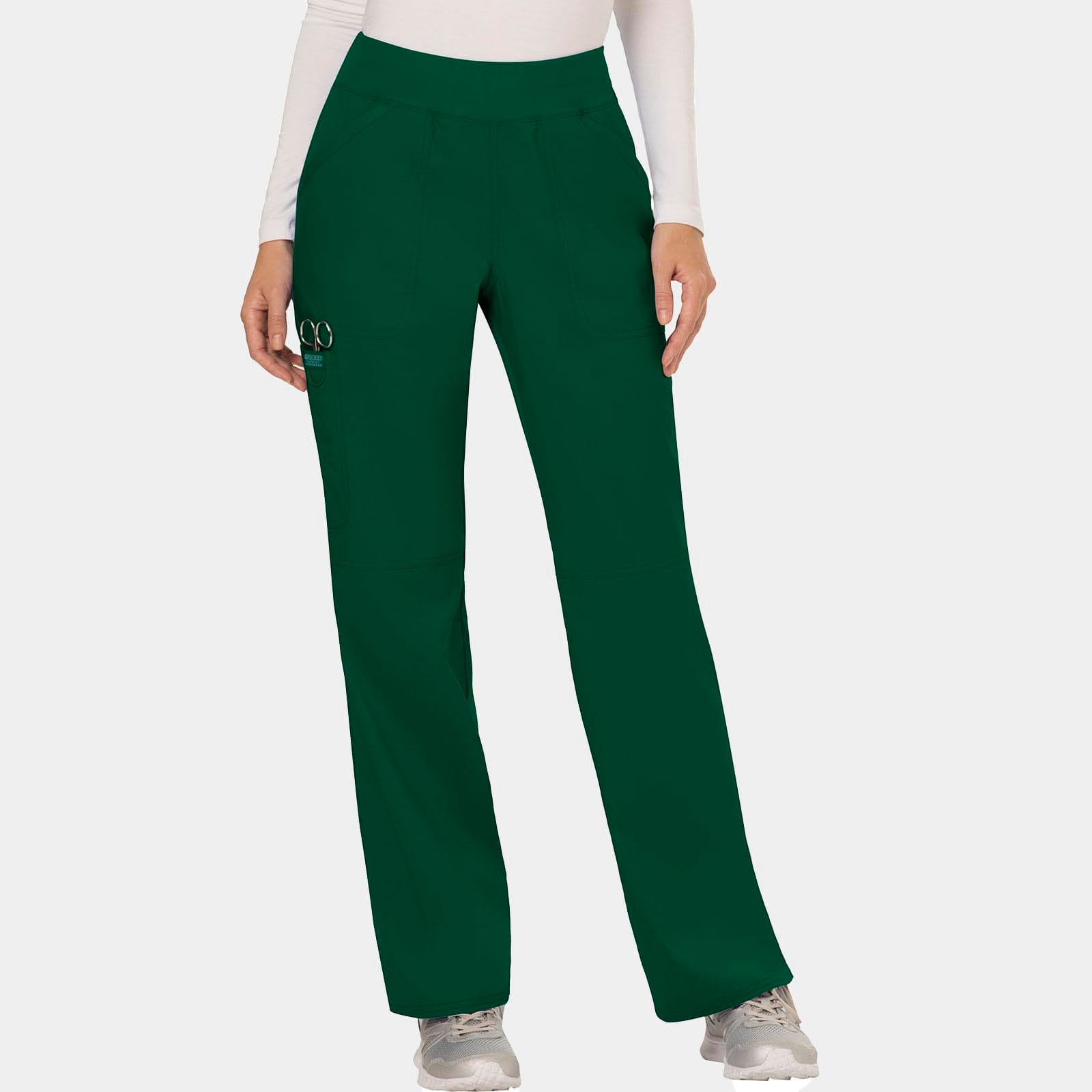 Mid Rise Straight Leg Pull-on Pant Regular Length| WW110