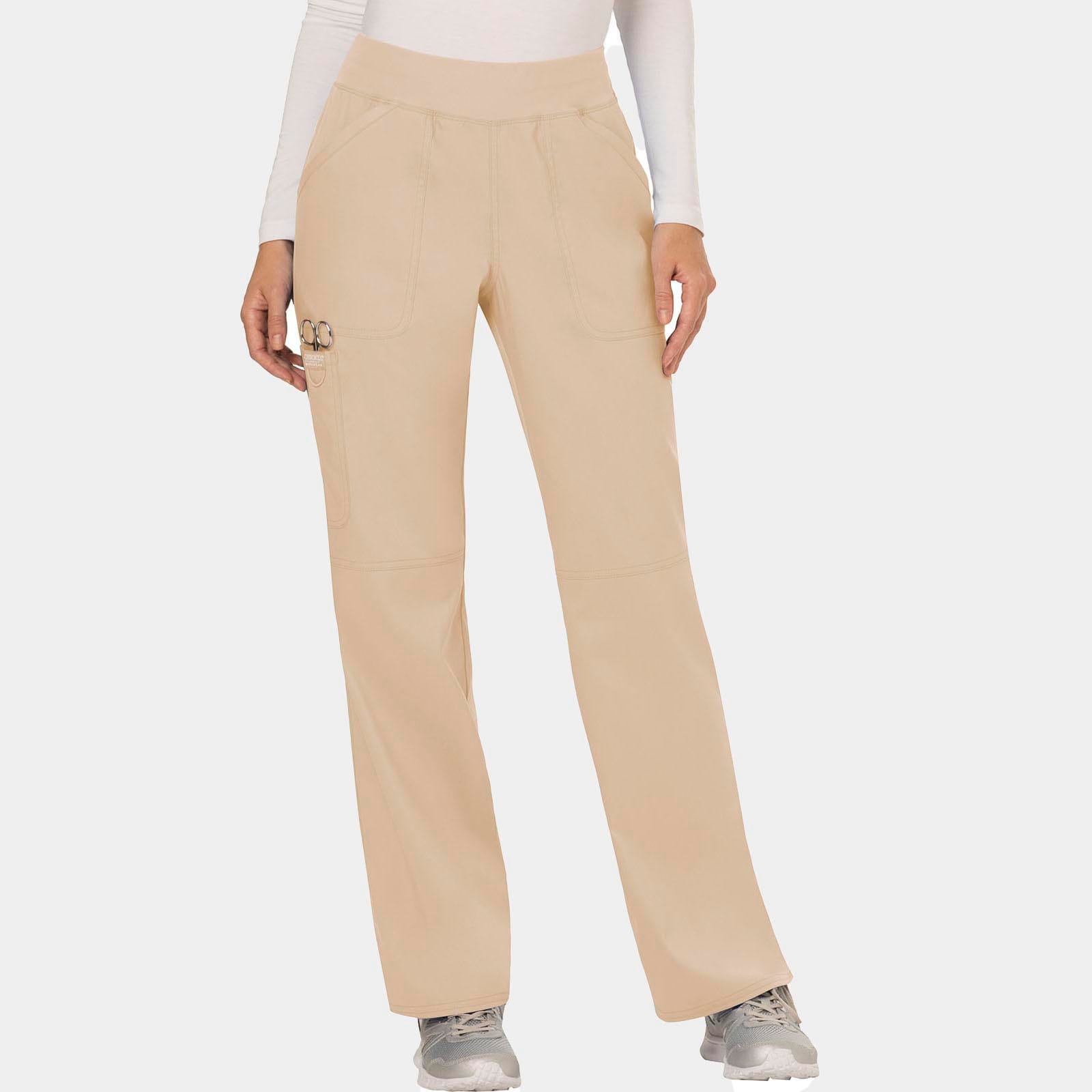 Mid Rise Straight Leg Pull-on Pant Tall Length | WW110T