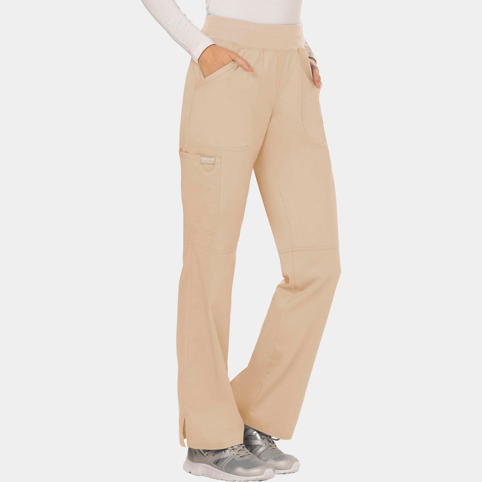 Mid Rise Straight Leg Pull-on Pant Tall Length | WW110T