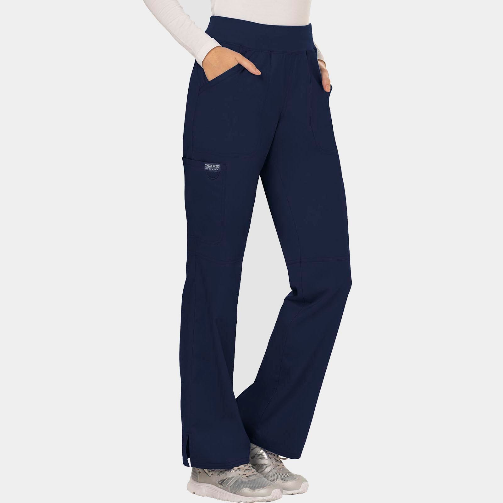 Mid Rise Straight Leg Pull-on Pant Tall Length | WW110T