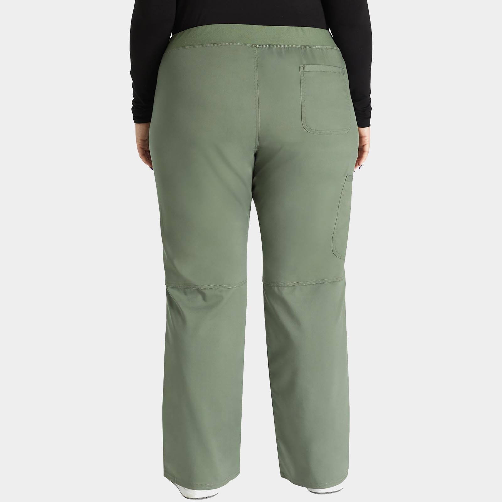 Mid Rise Straight Leg Pull-on Pant Petite Length | WW110P