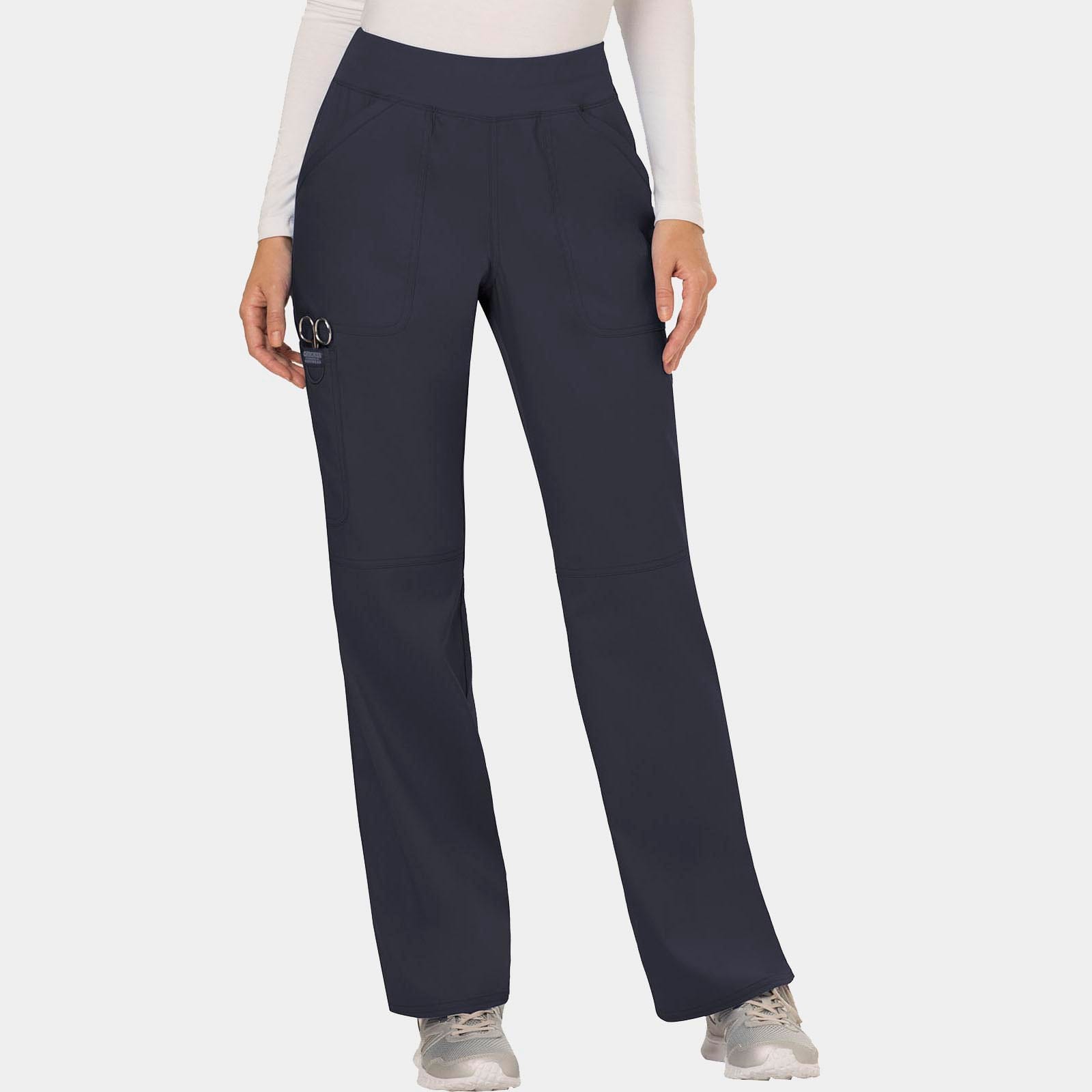 Mid Rise Straight Leg Pull-on Pant Regular Length| WW110