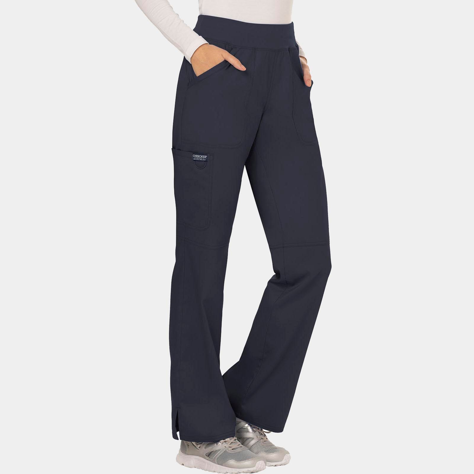 Mid Rise Straight Leg Pull-on Pant Petite Length | WW110P