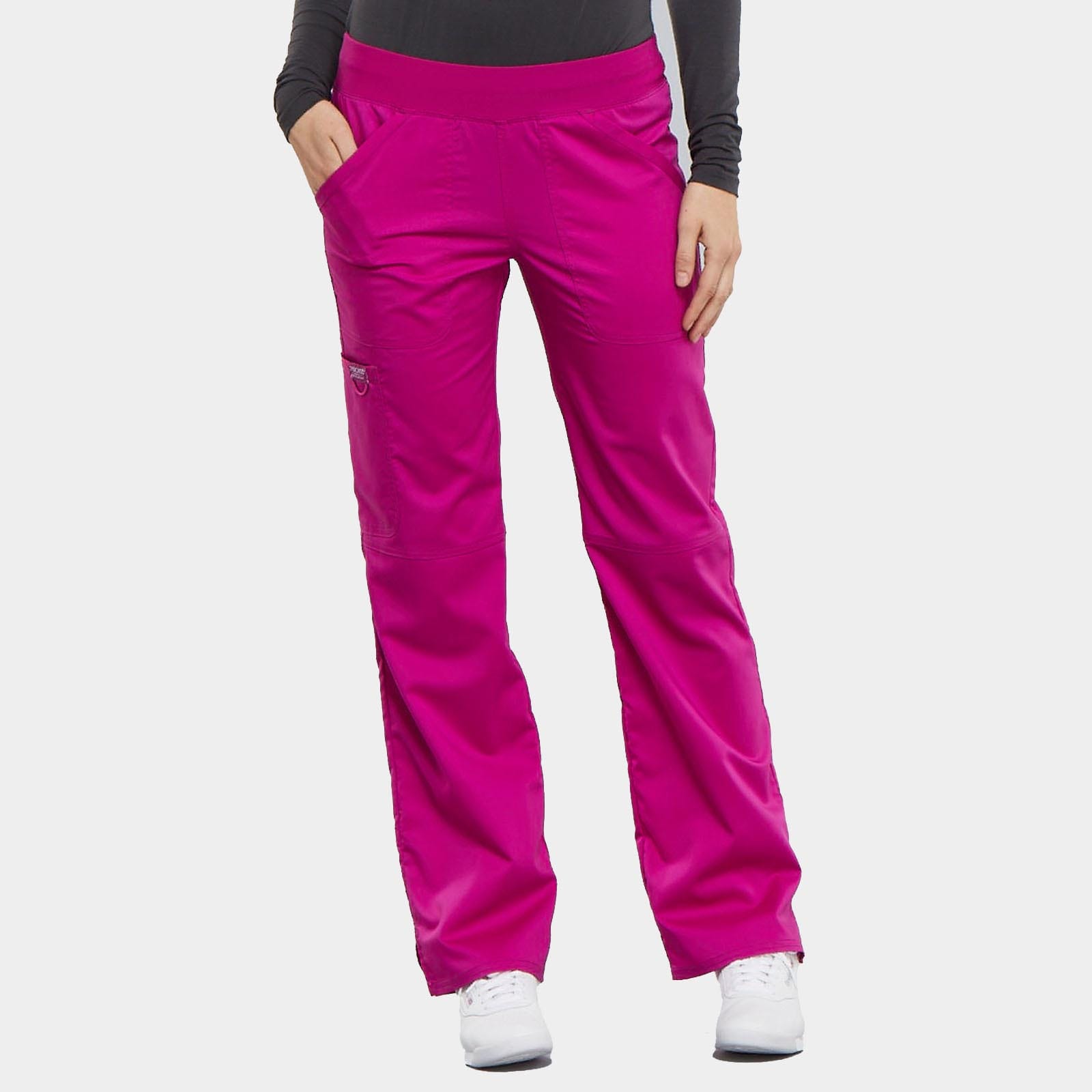 Mid Rise Straight Leg Pull-on Pant Regular Length| WW110