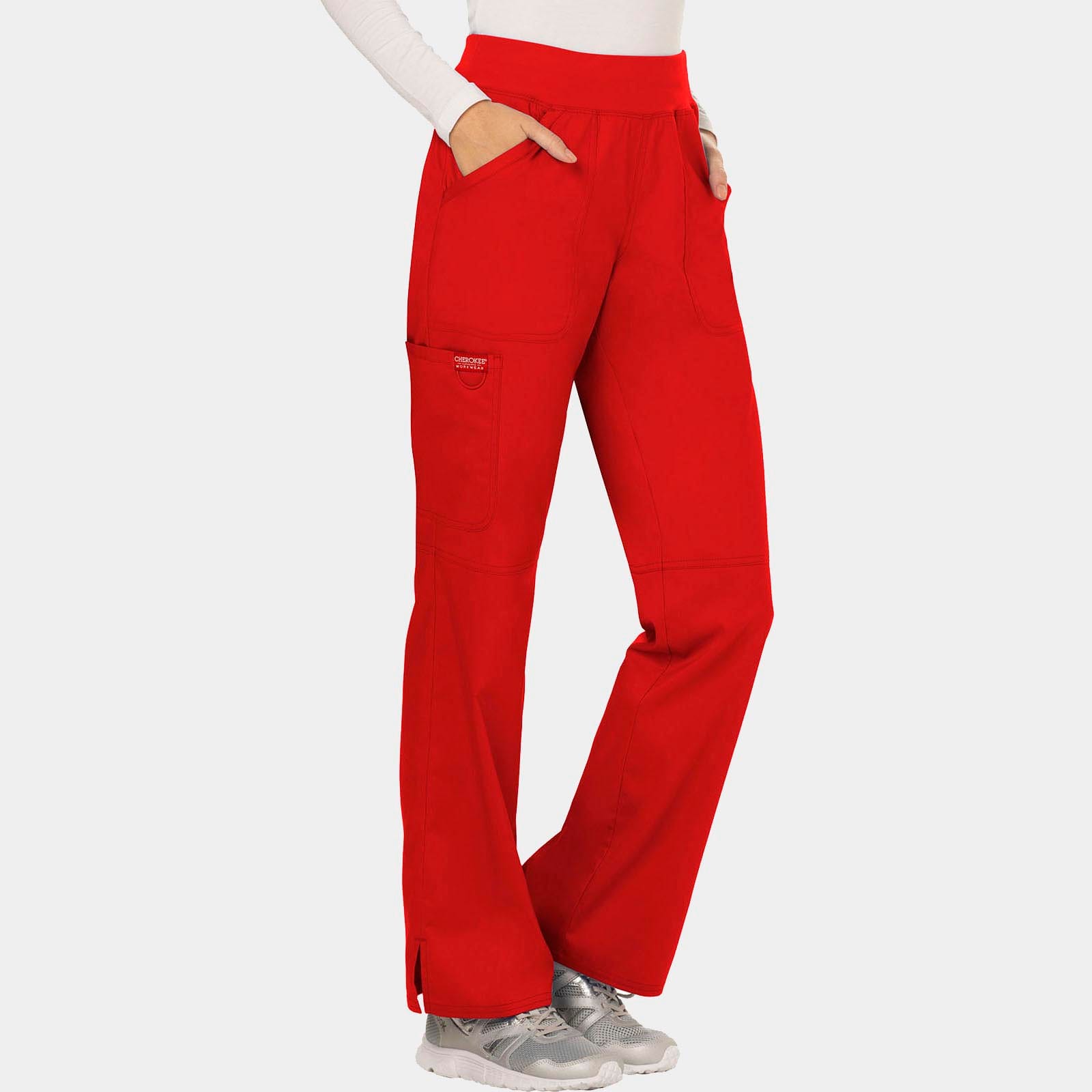 Mid Rise Straight Leg Pull-on Pant Tall Length | WW110T