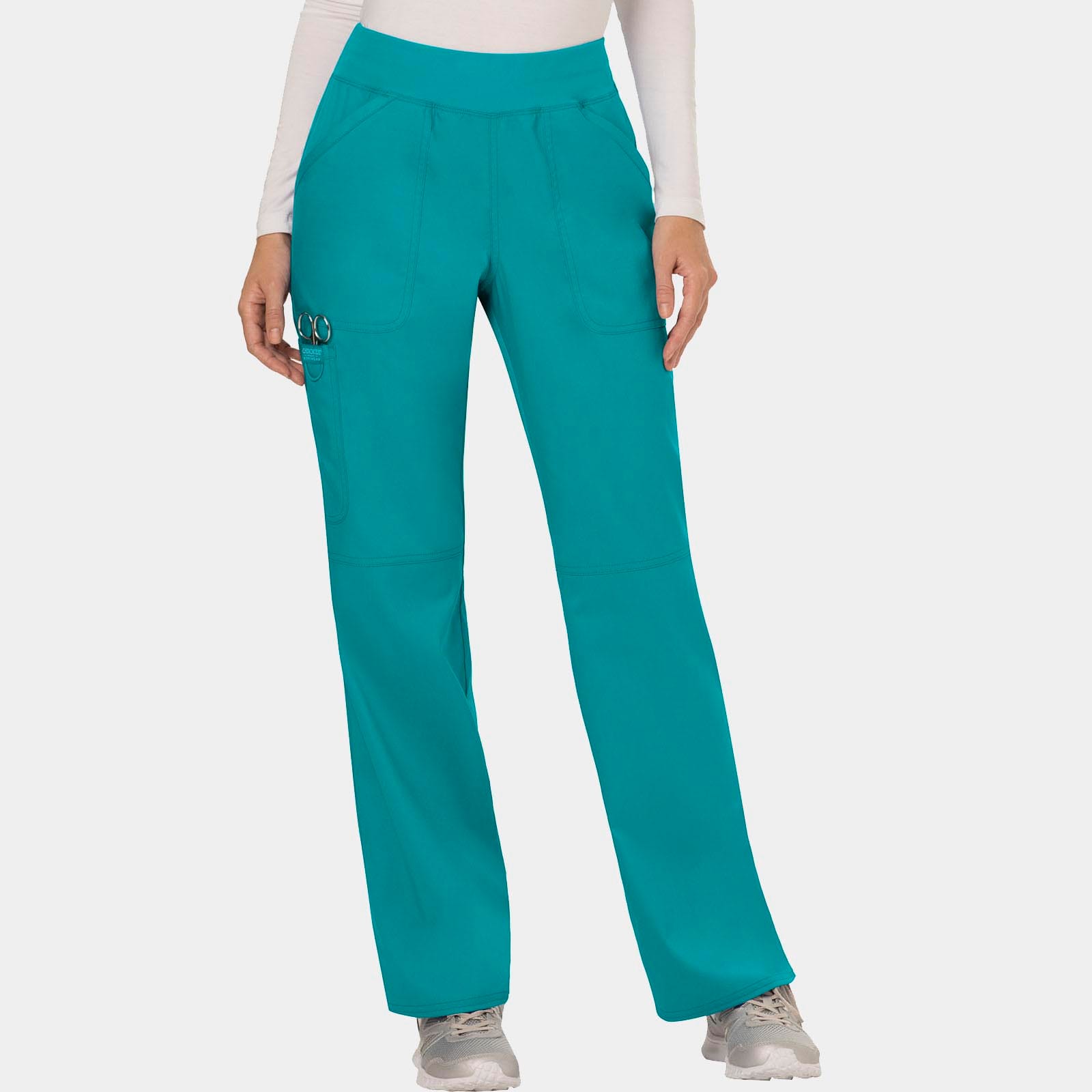 Mid Rise Straight Leg Pull-on Pant Regular Length| WW110