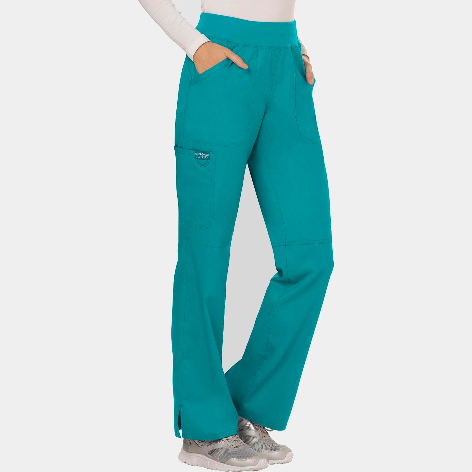 Mid Rise Straight Leg Pull-on Pant Regular Length| WW110