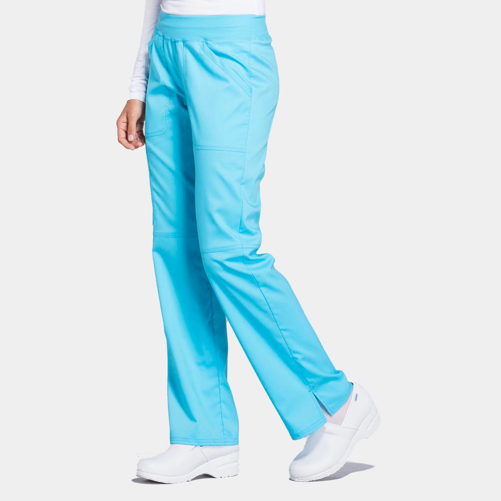 Mid Rise Straight Leg Pull-on Pant Petite Length | WW110P