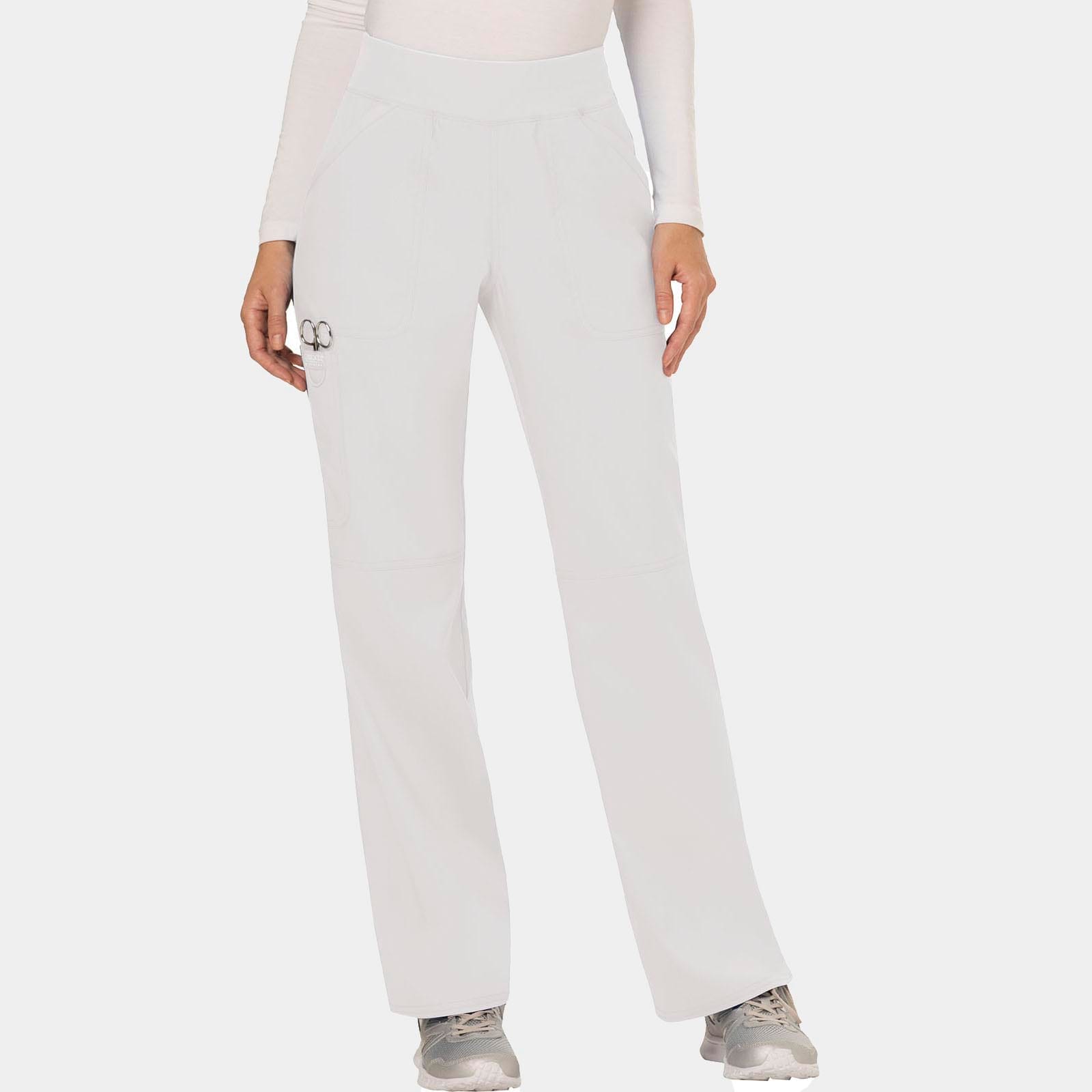 Mid Rise Straight Leg Pull-on Pant Tall Length | WW110T