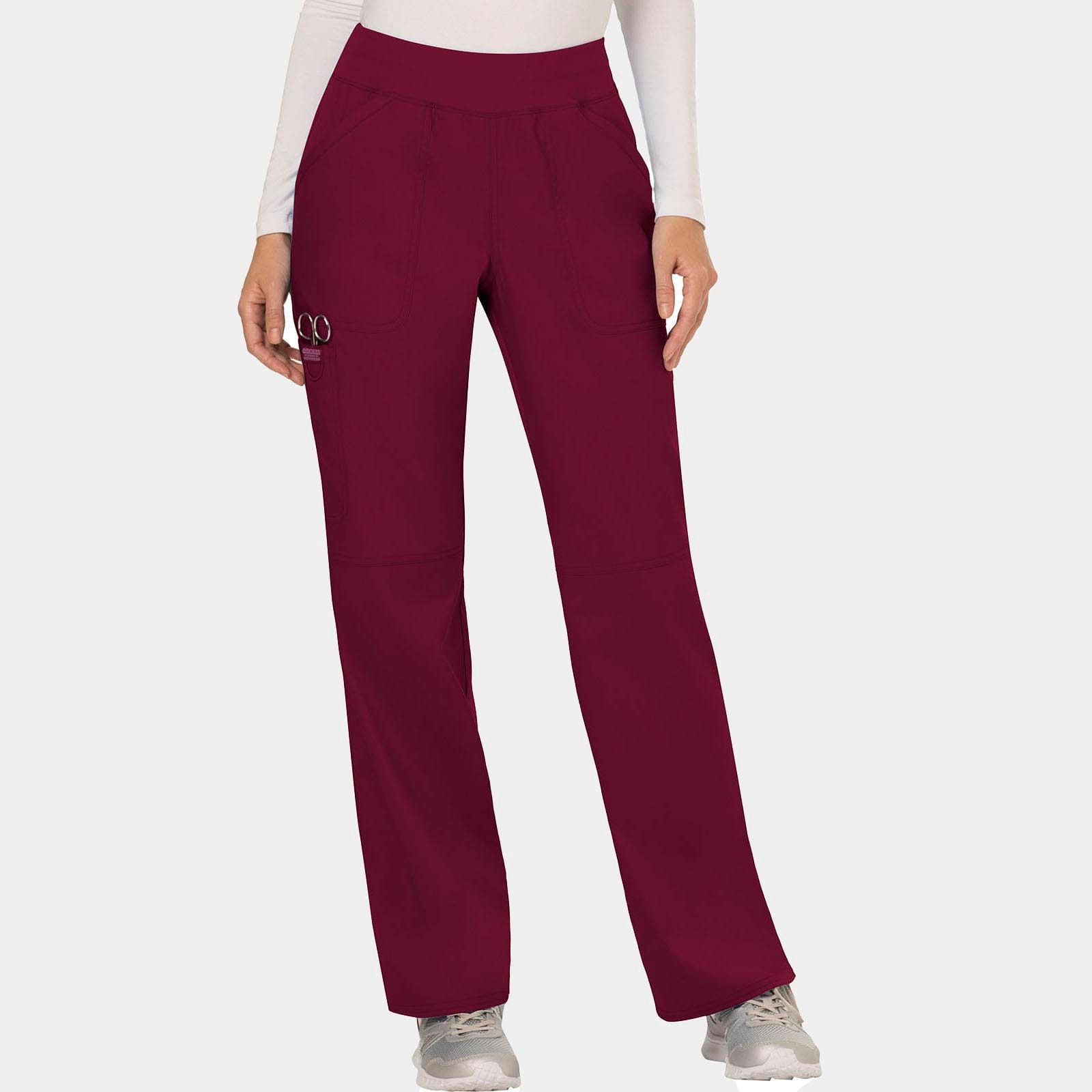 Mid Rise Straight Leg Pull-on Pant Petite Length | WW110P