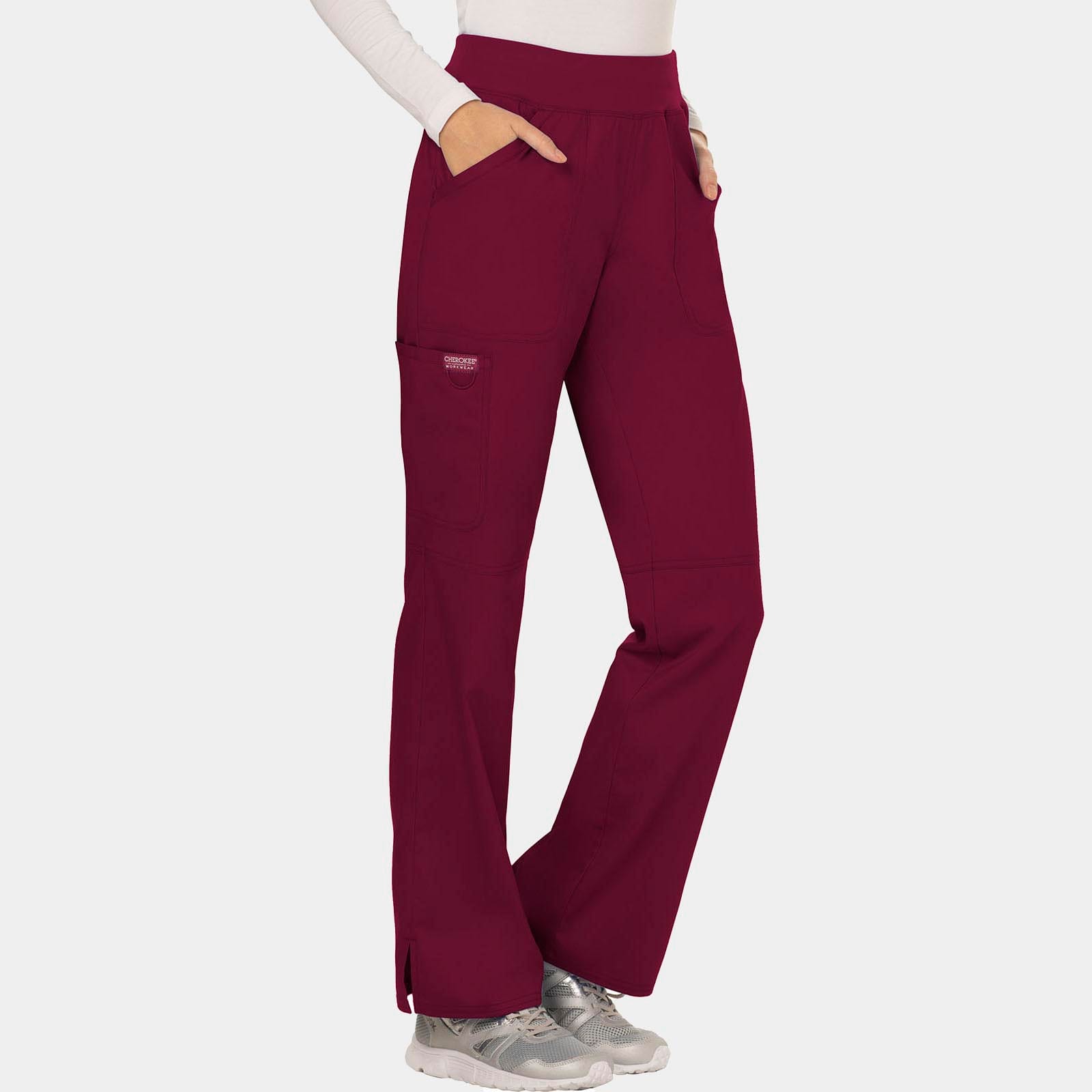Mid Rise Straight Leg Pull-on Pant Tall Length | WW110T