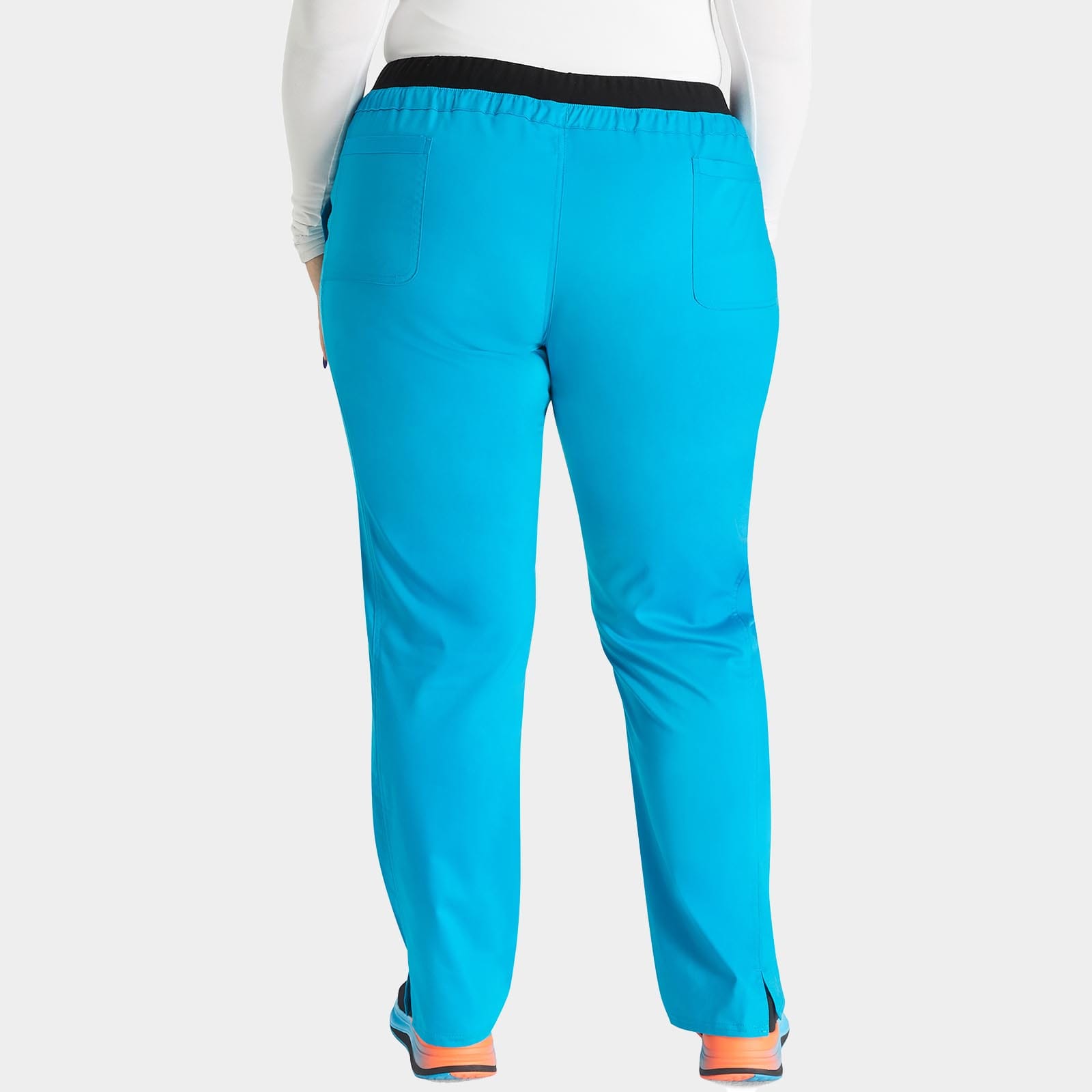 Mid Rise Tapered Leg Drawstring Pant Regular Length | WW105