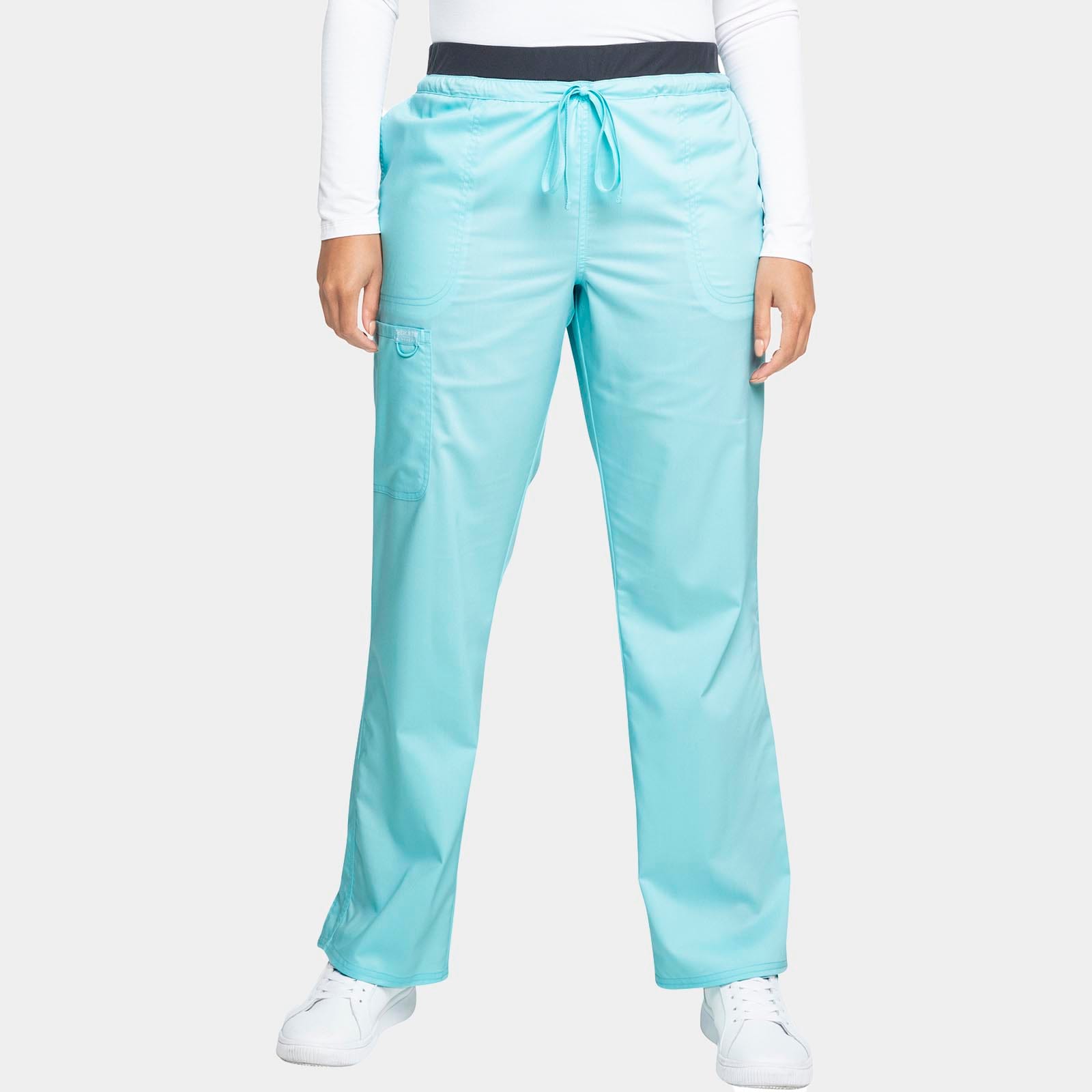 Mid Rise Tapered Leg Drawstring Pant Petite Length | WW105P