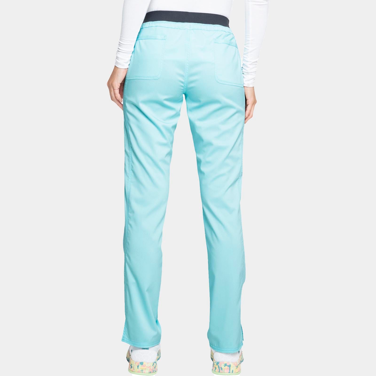 Mid Rise Tapered Leg Drawstring Pant Regular Length | WW105