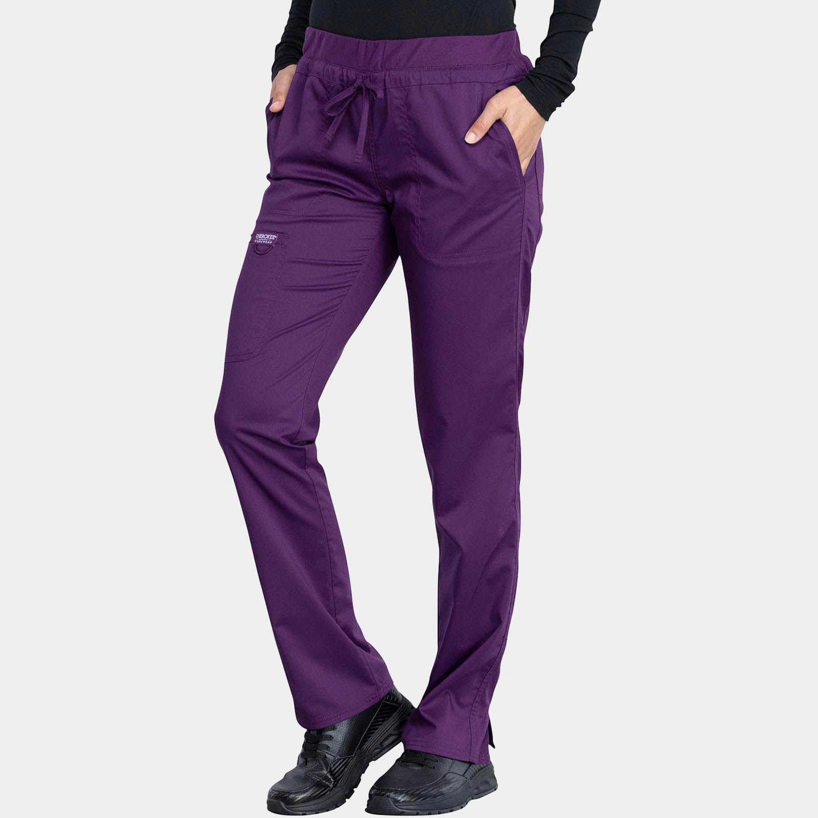 Mid Rise Tapered Leg Drawstring Pant Regular Length | WW105