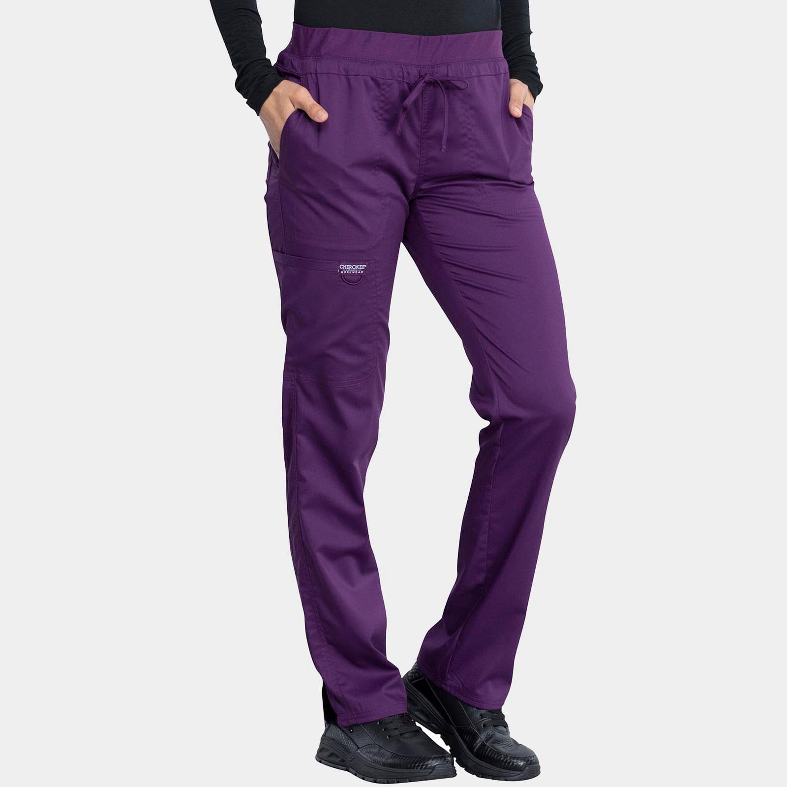 Mid Rise Tapered Leg Drawstring Pant Regular Length | WW105