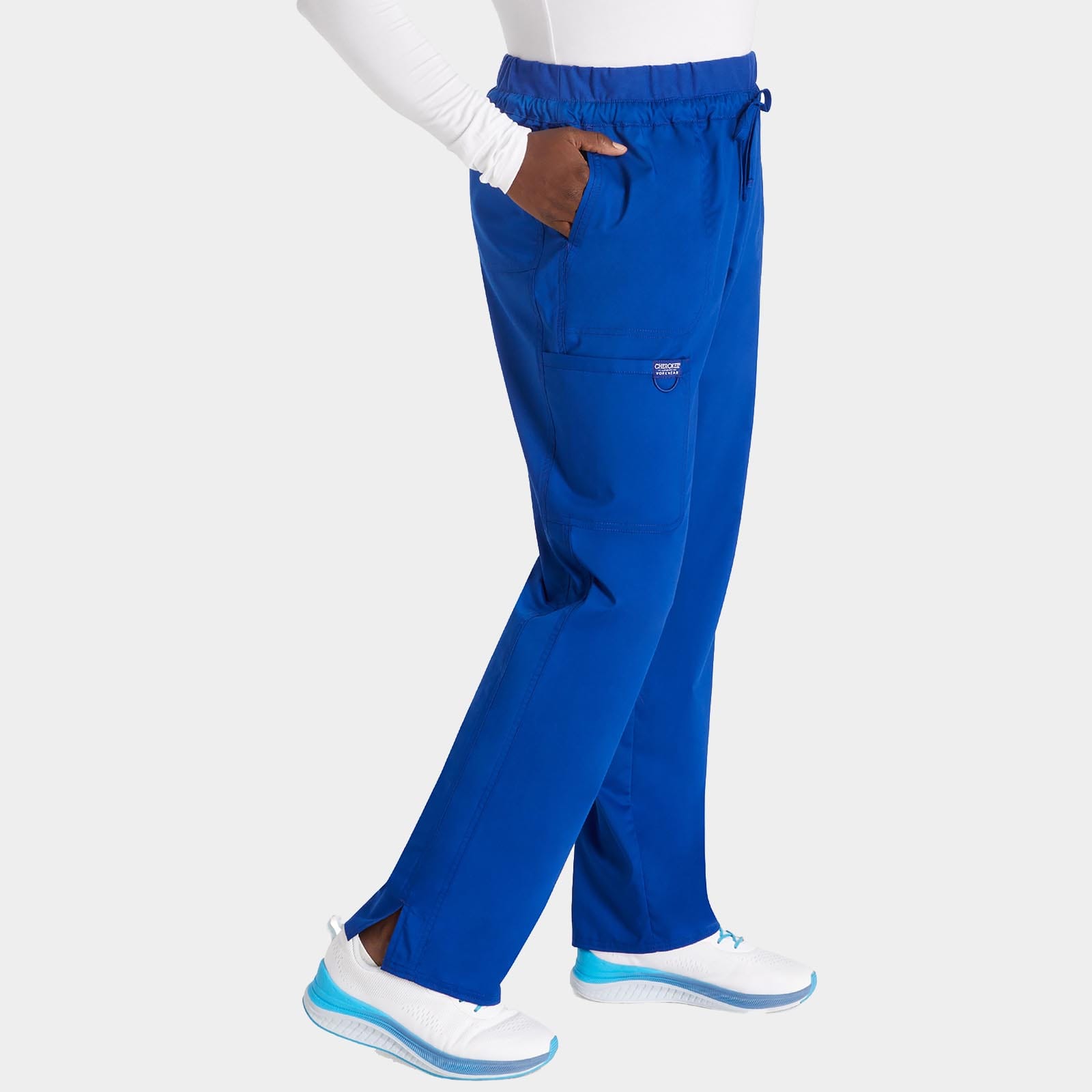 Mid Rise Tapered Leg Drawstring Pant Petite Length | WW105P
